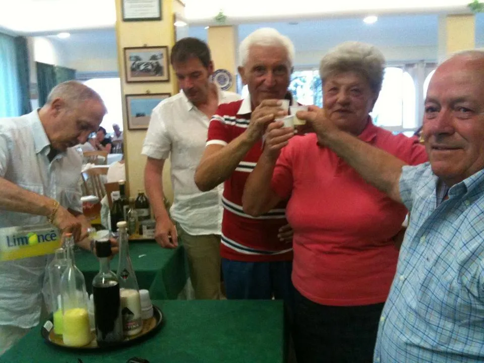 group of guests in Hotel Gloria