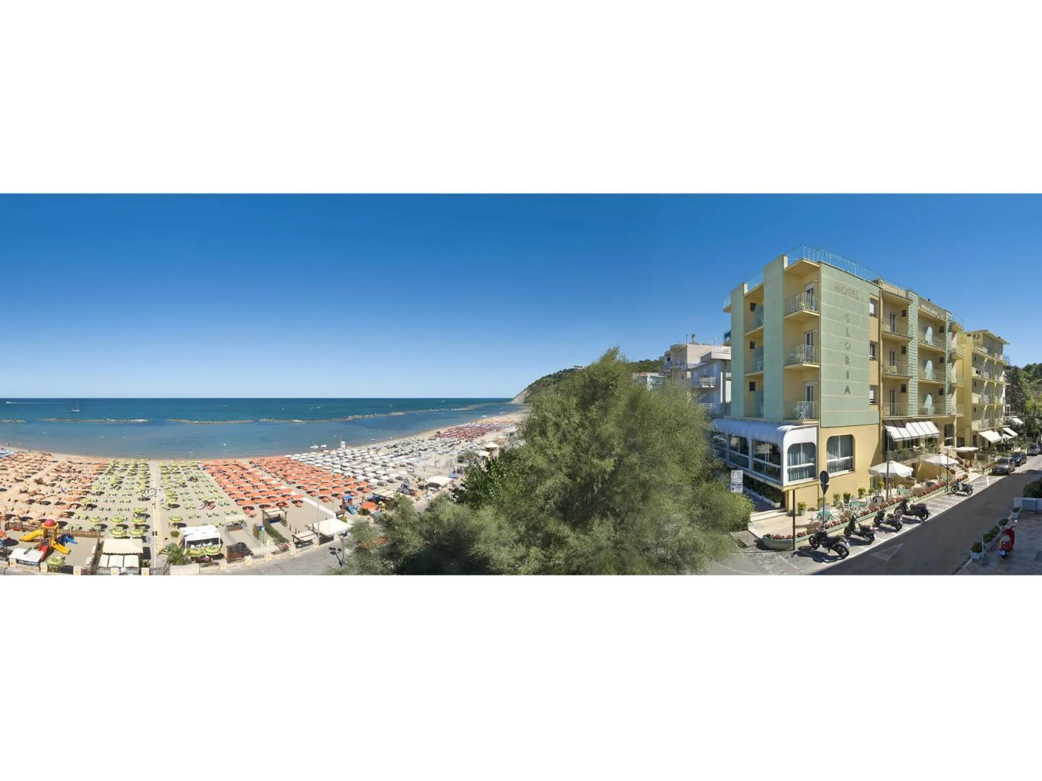 Property building in Hotel Gloria