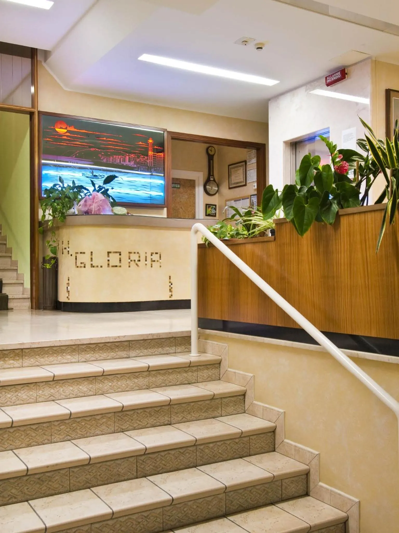 Lobby or reception in Hotel Gloria