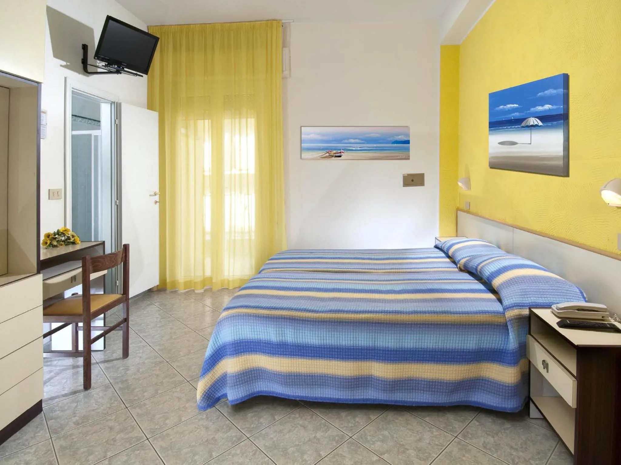 Bed in Hotel Gloria