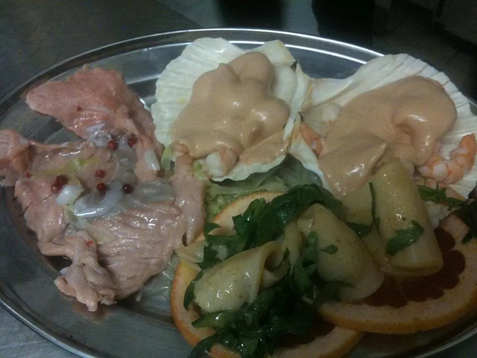 Food close-up in Hotel Gloria