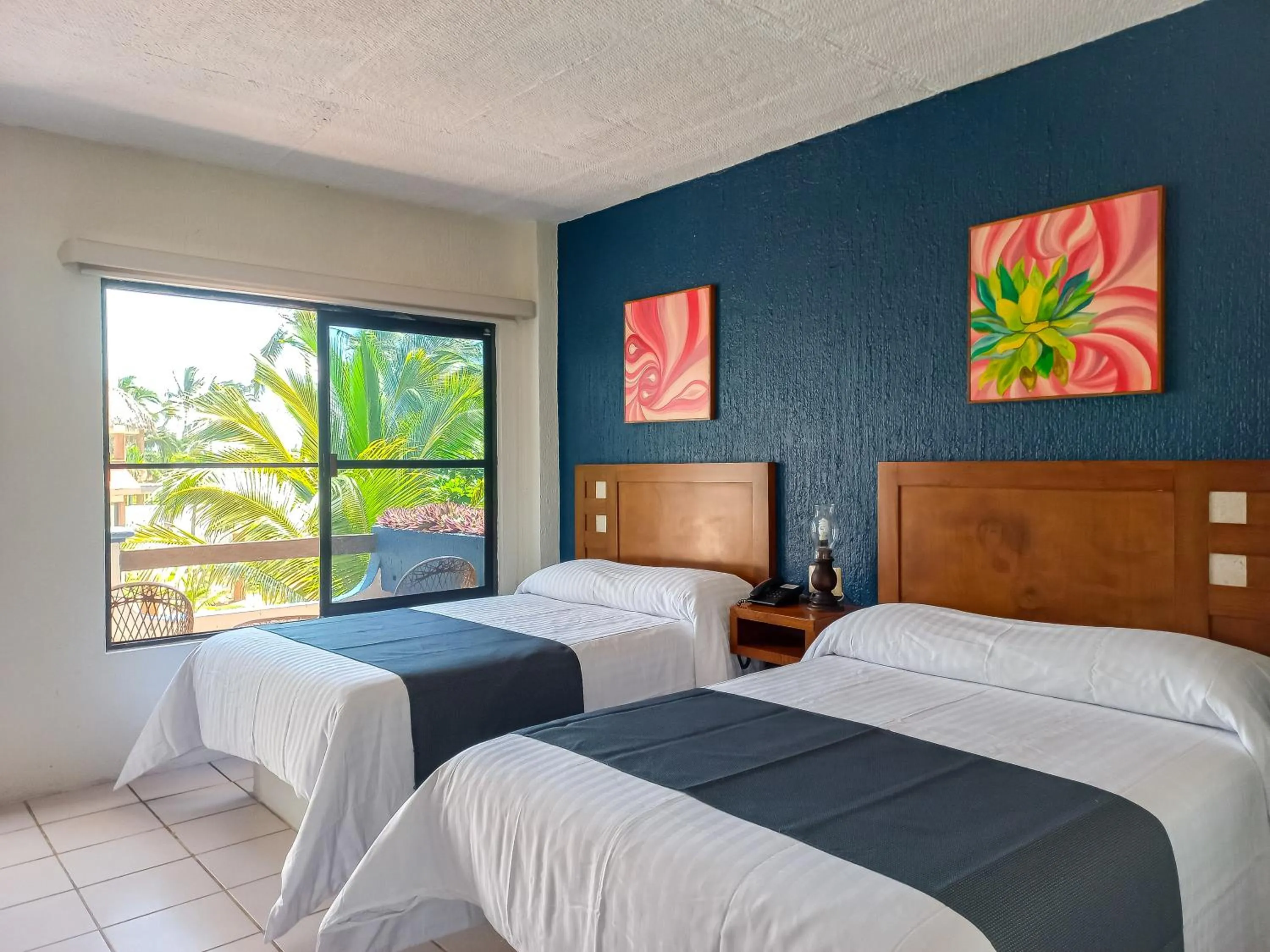 Standard Double Room with Two Double Beds in HOTEL TORRE MARINA