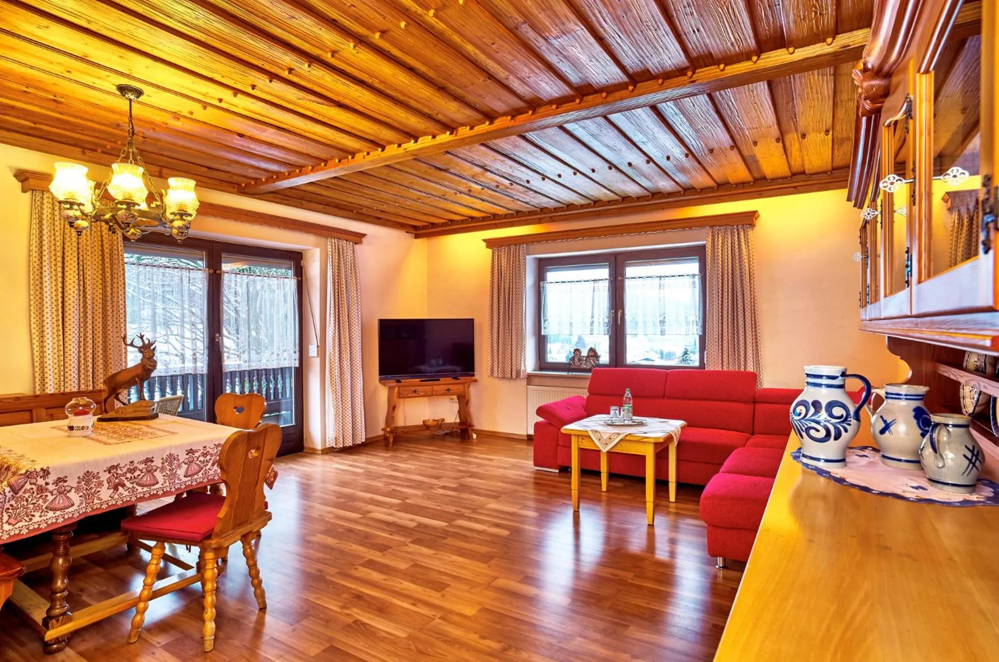 Living room in Rehwinkel