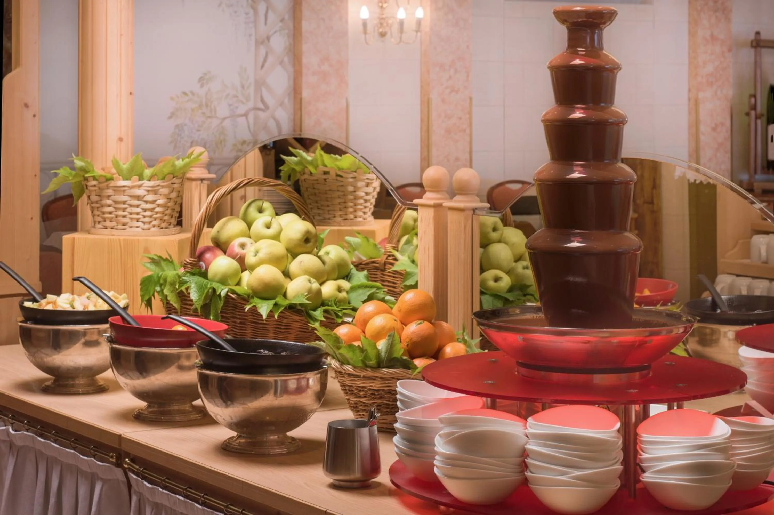 Buffet breakfast in Bellavista Relax Hotel