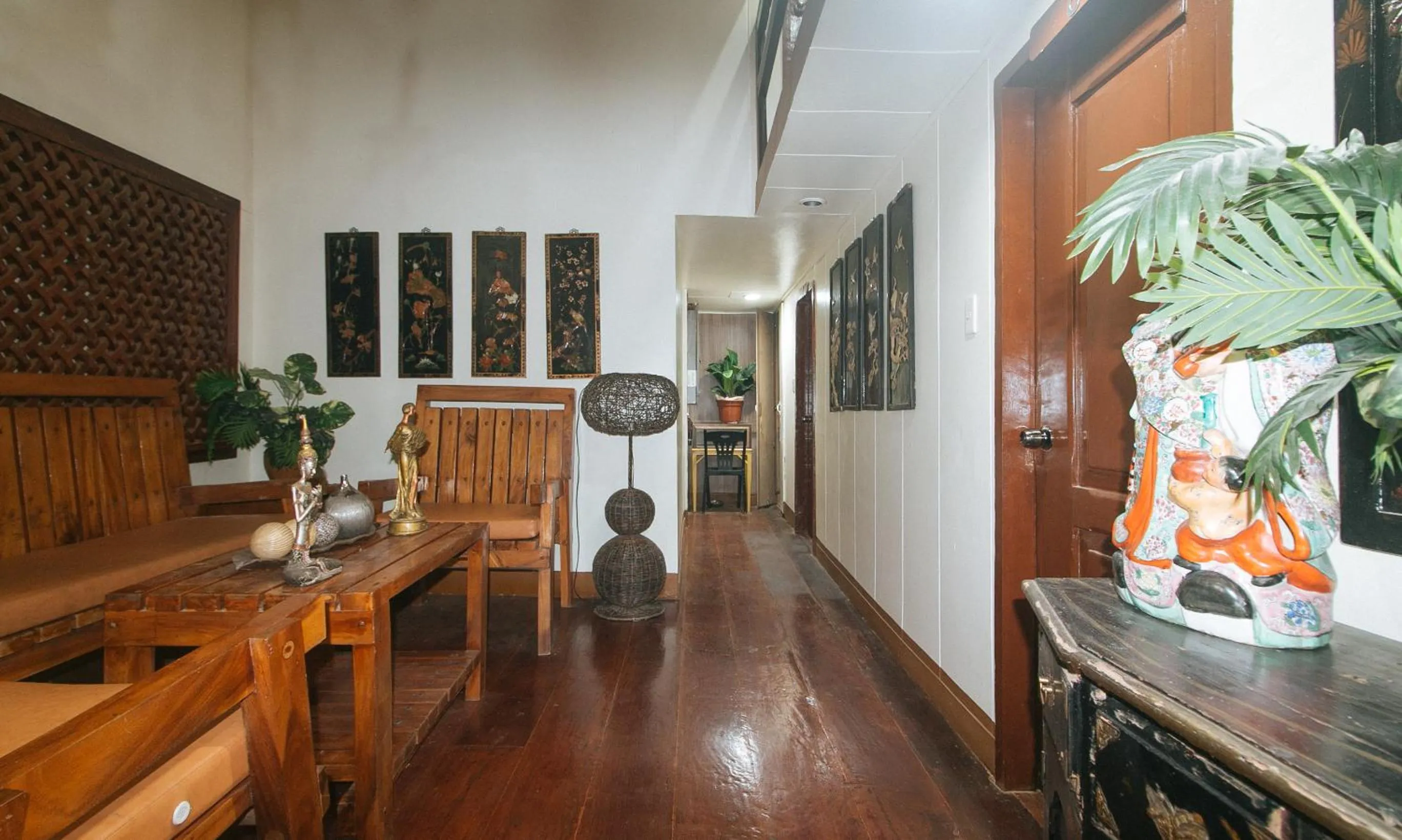 Living room in RedDoorz @ Plaza La Paz Iloilo City