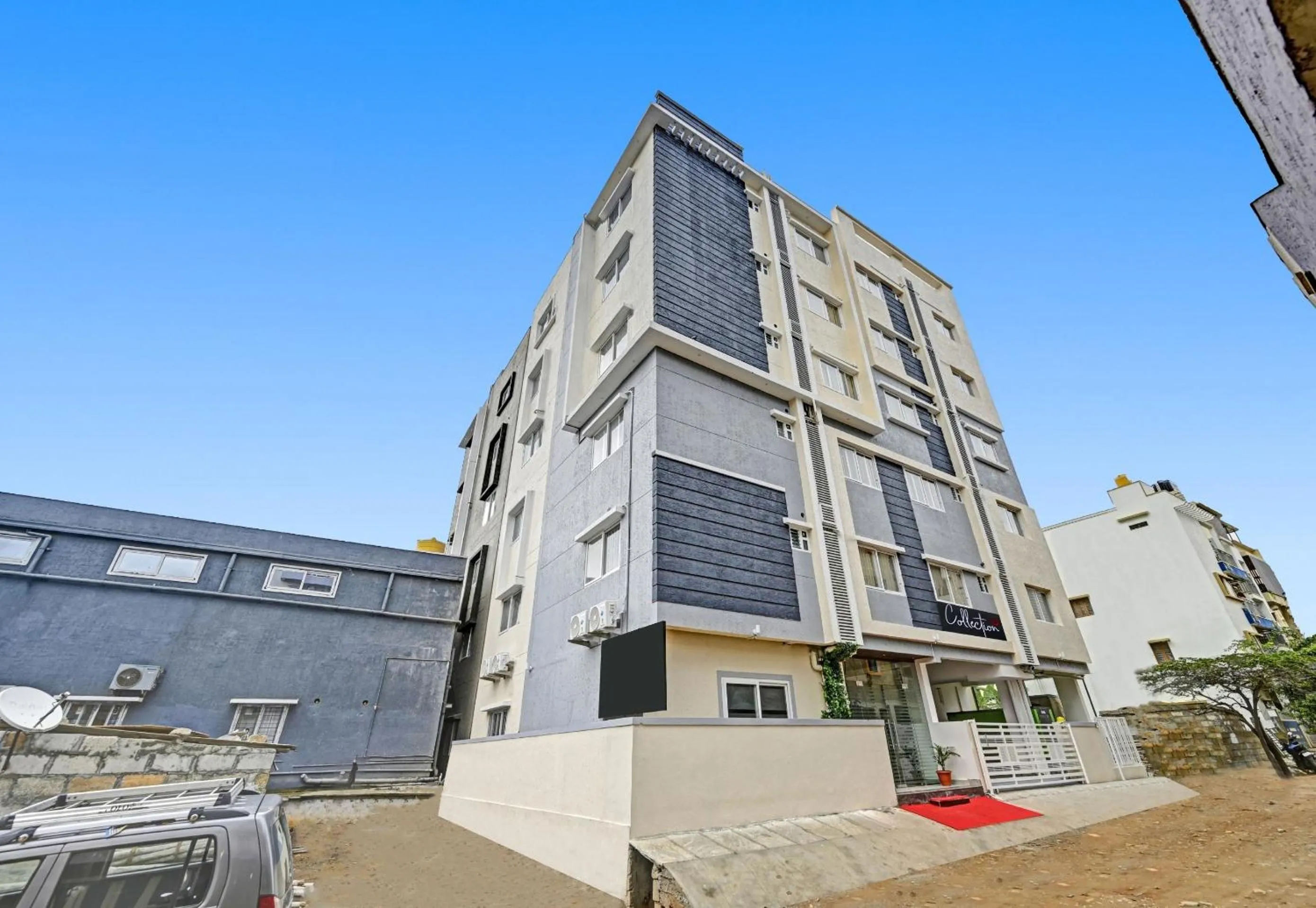 Facade/entrance in Hotel O Rithanya Manyata Stay inn