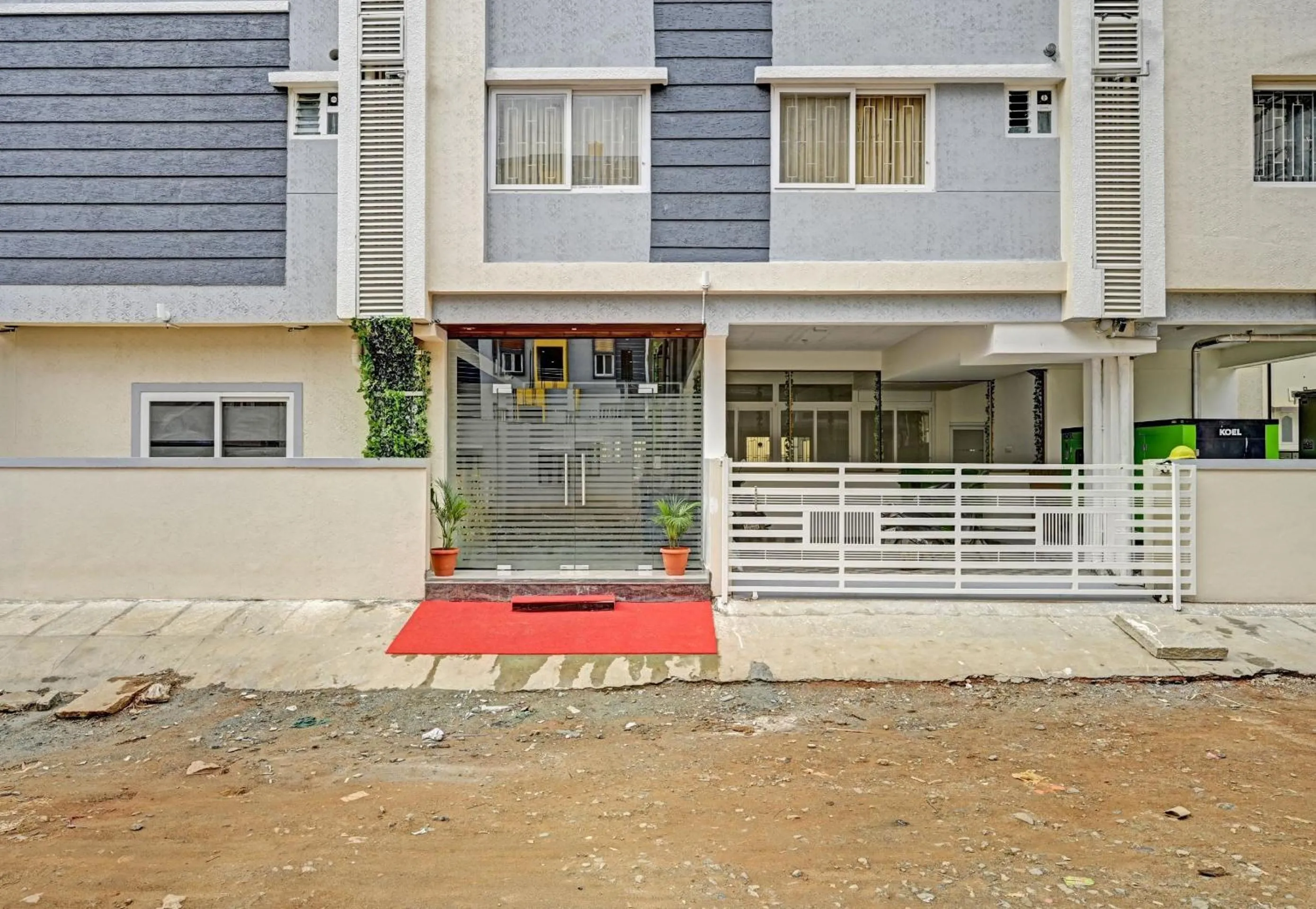 Facade/entrance in Hotel O Rithanya Manyata Stay inn