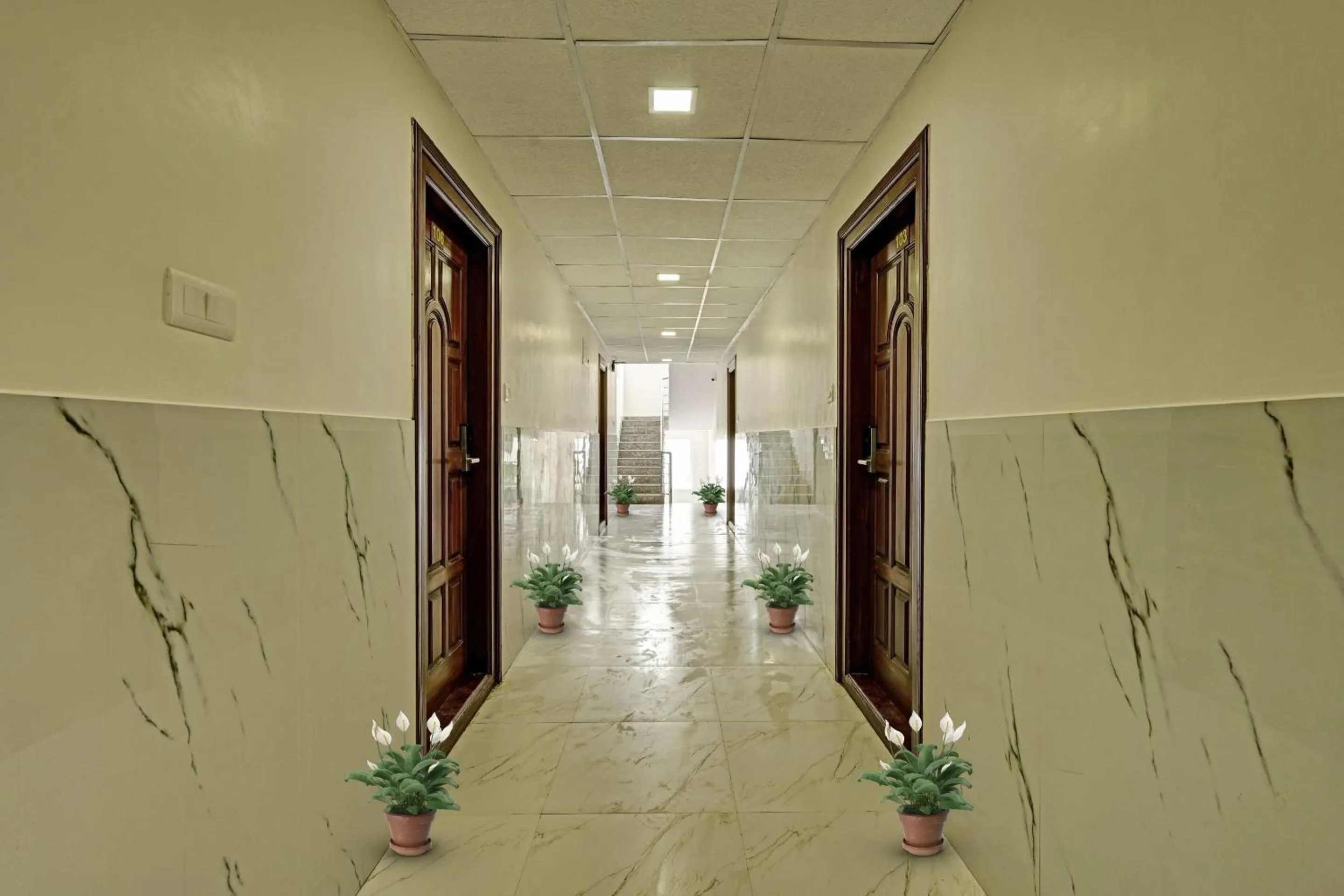 Lobby or reception in Hotel O Rithanya Manyata Stay inn