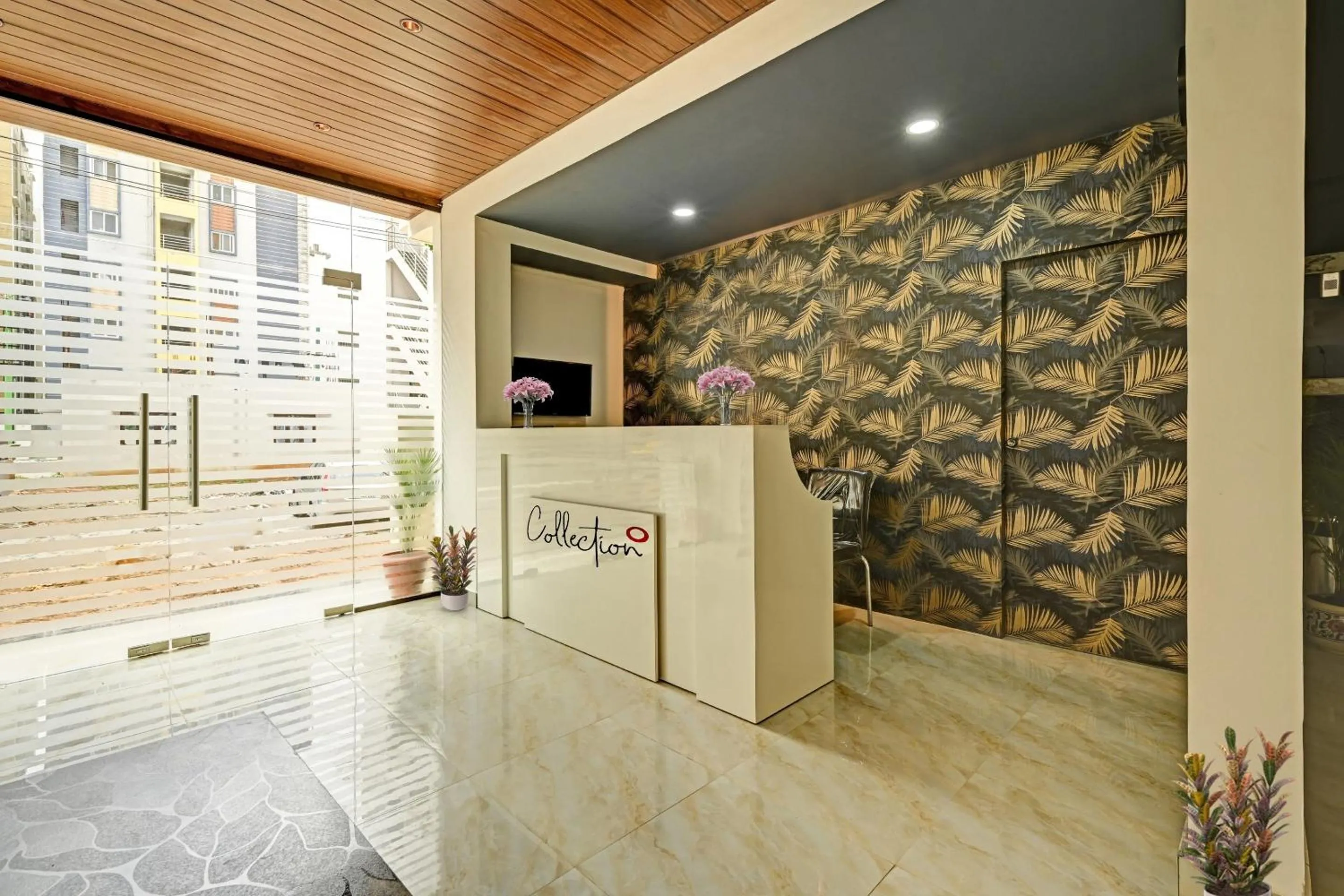 Lobby or reception in Hotel O Rithanya Manyata Stay inn