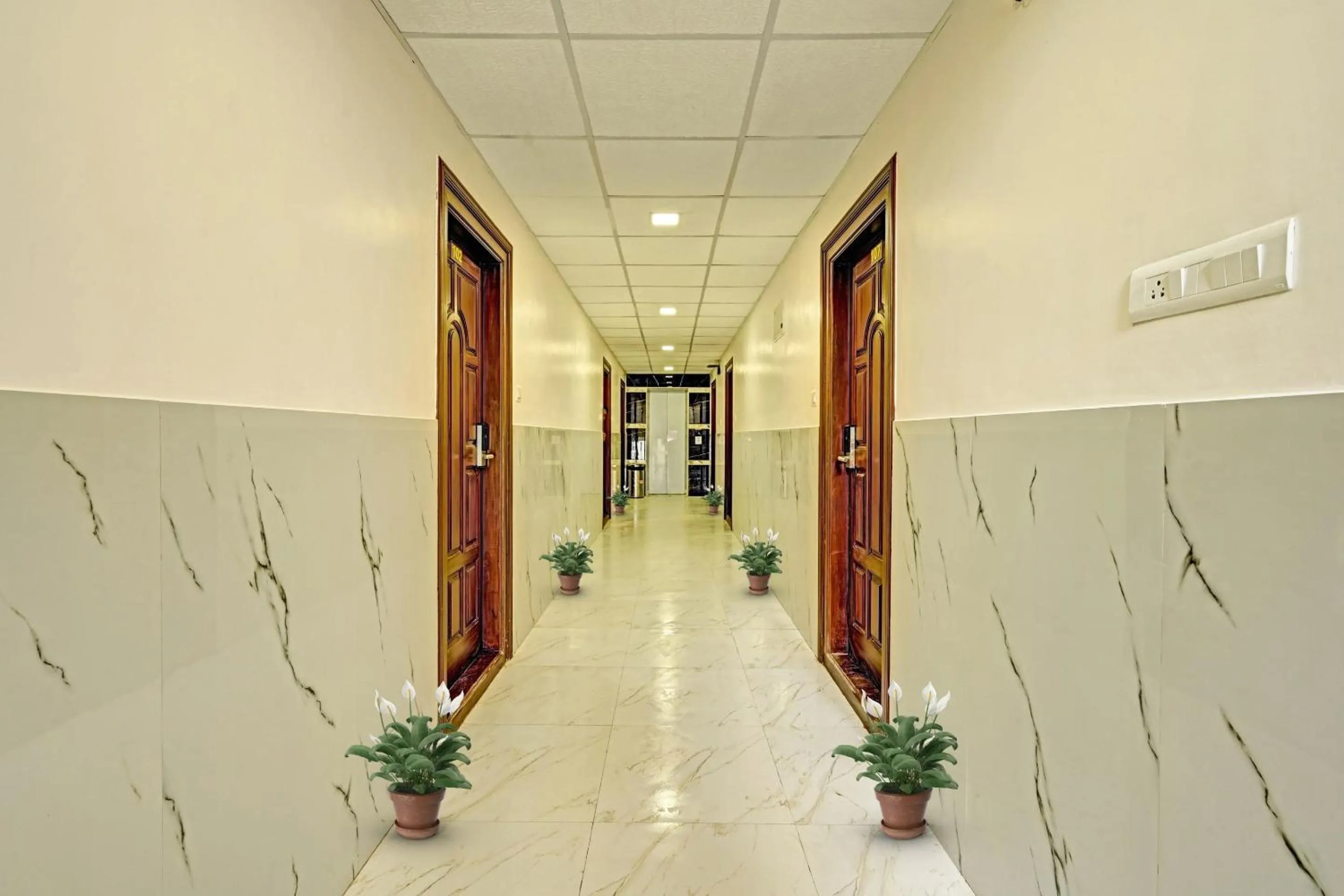 Lobby or reception in Hotel O Rithanya Manyata Stay inn