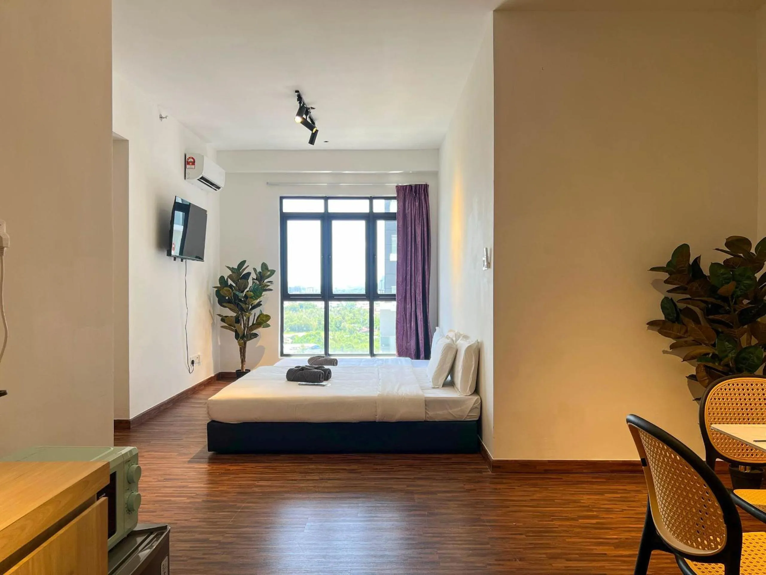 Bed in Hush Inn at K Avenue Kota Kinabalu