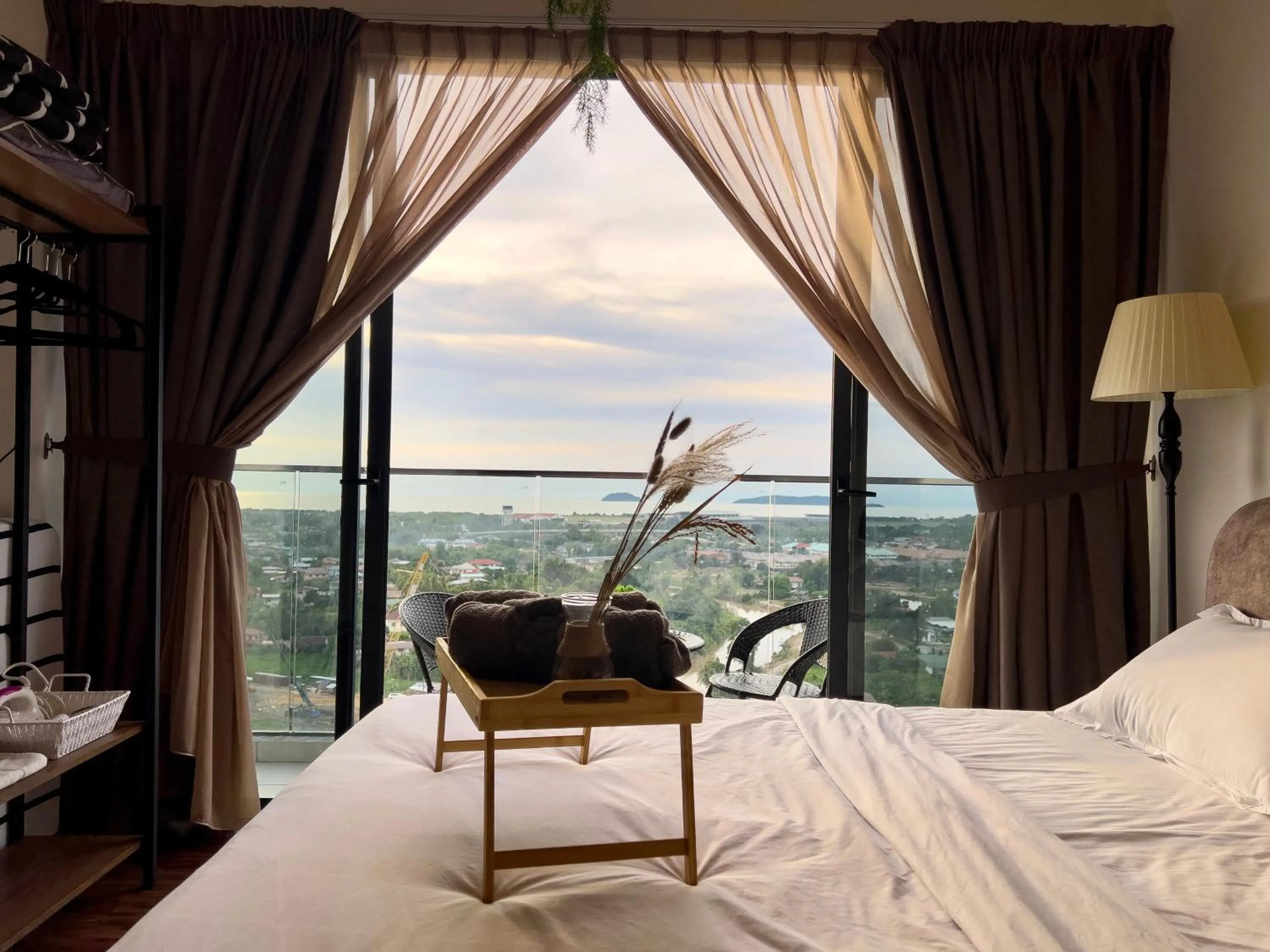 Bed in Hush Inn at K Avenue Kota Kinabalu