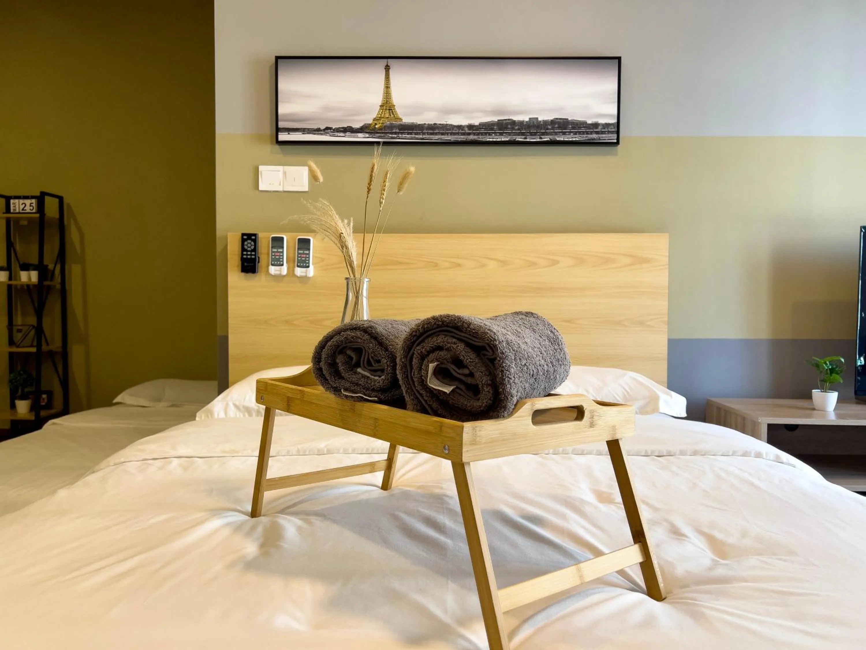 Bed in Hush Inn at K Avenue Kota Kinabalu