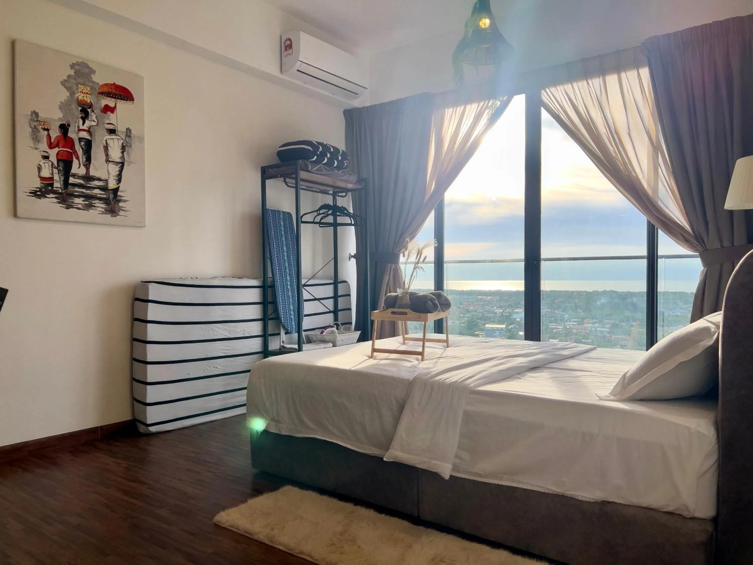 Bed in Hush Inn at K Avenue Kota Kinabalu