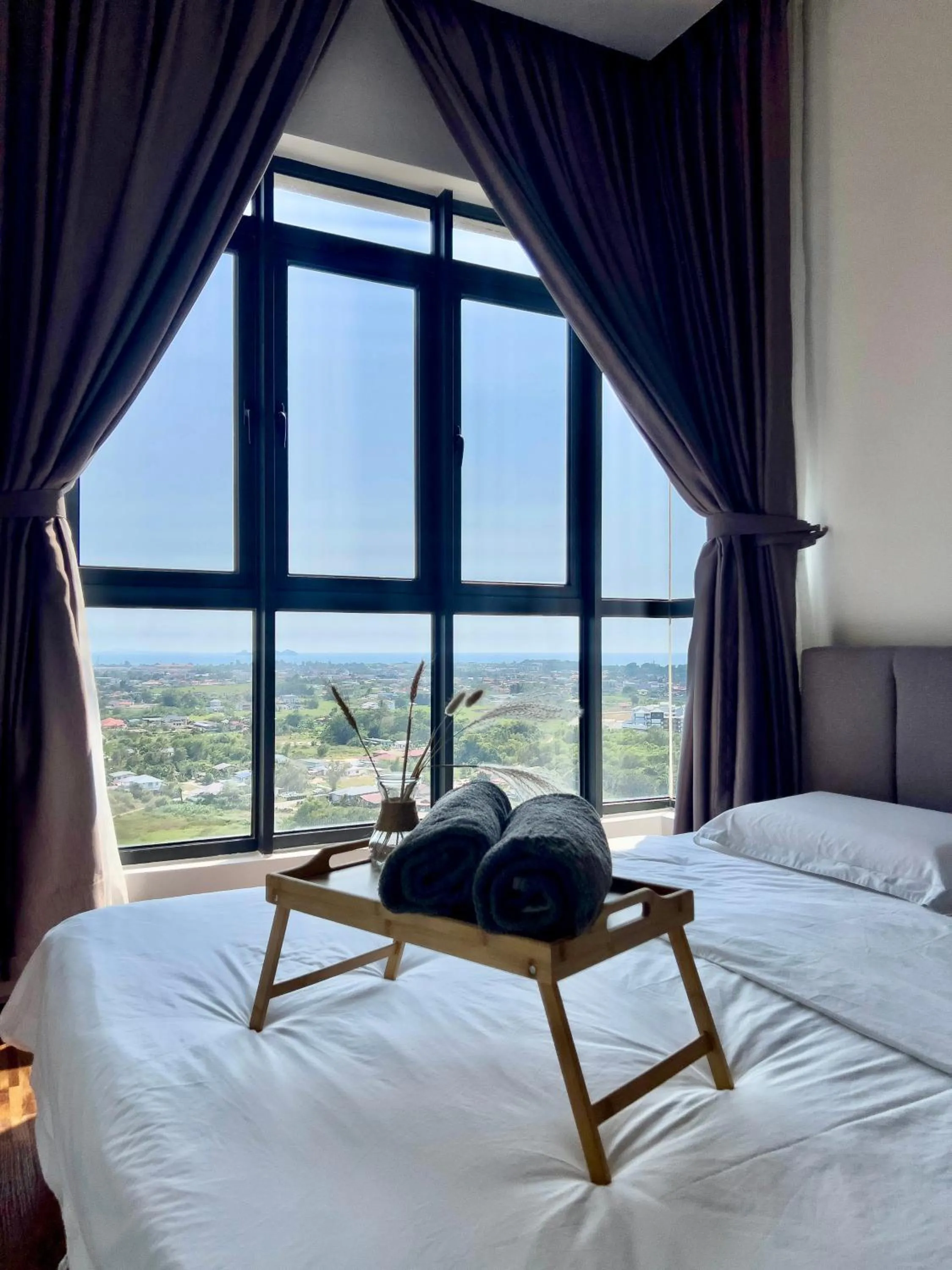 Bed in Hush Inn at K Avenue Kota Kinabalu