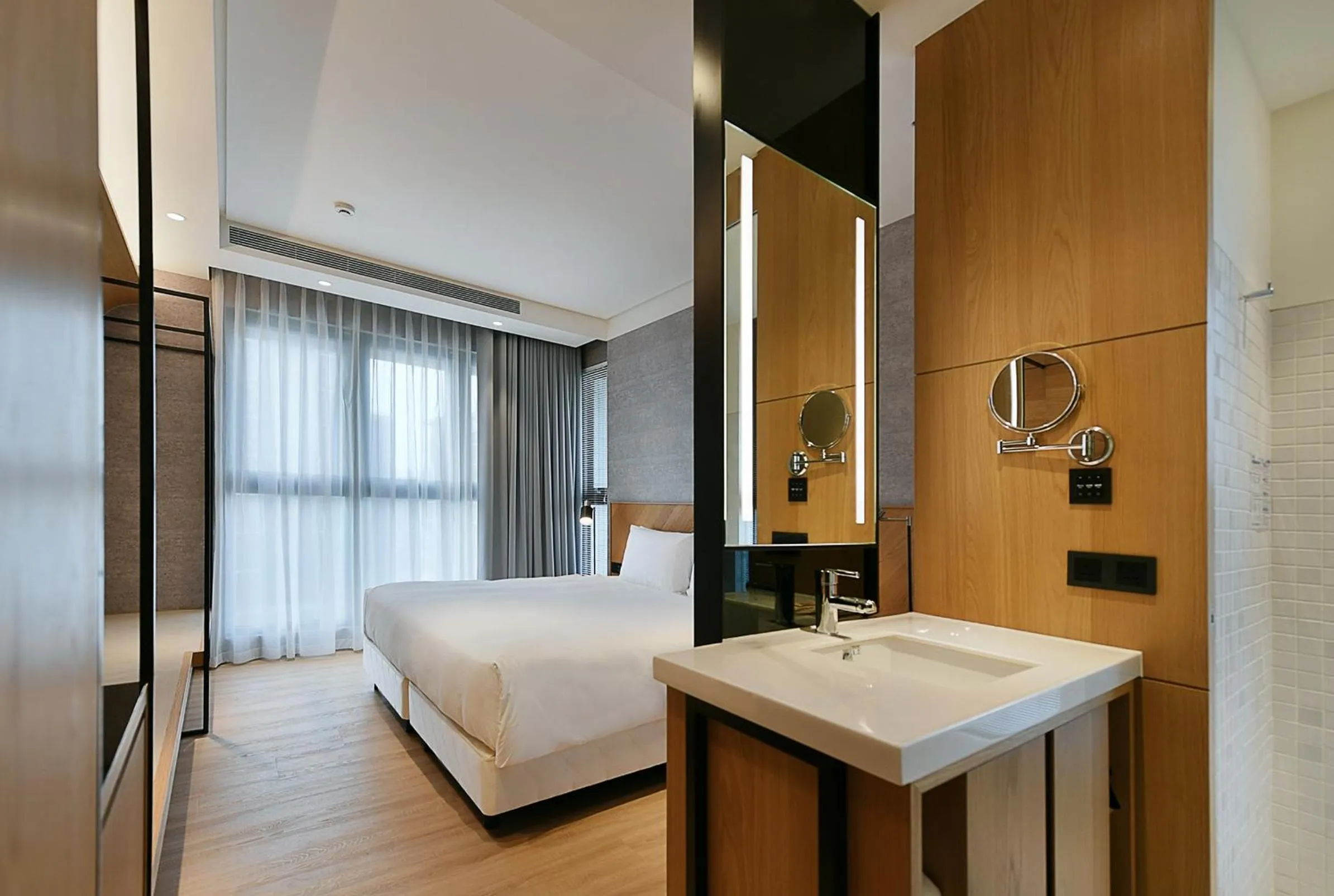 Photo of the whole room, Bed in CHECK inn Select New Taipei Sanchong