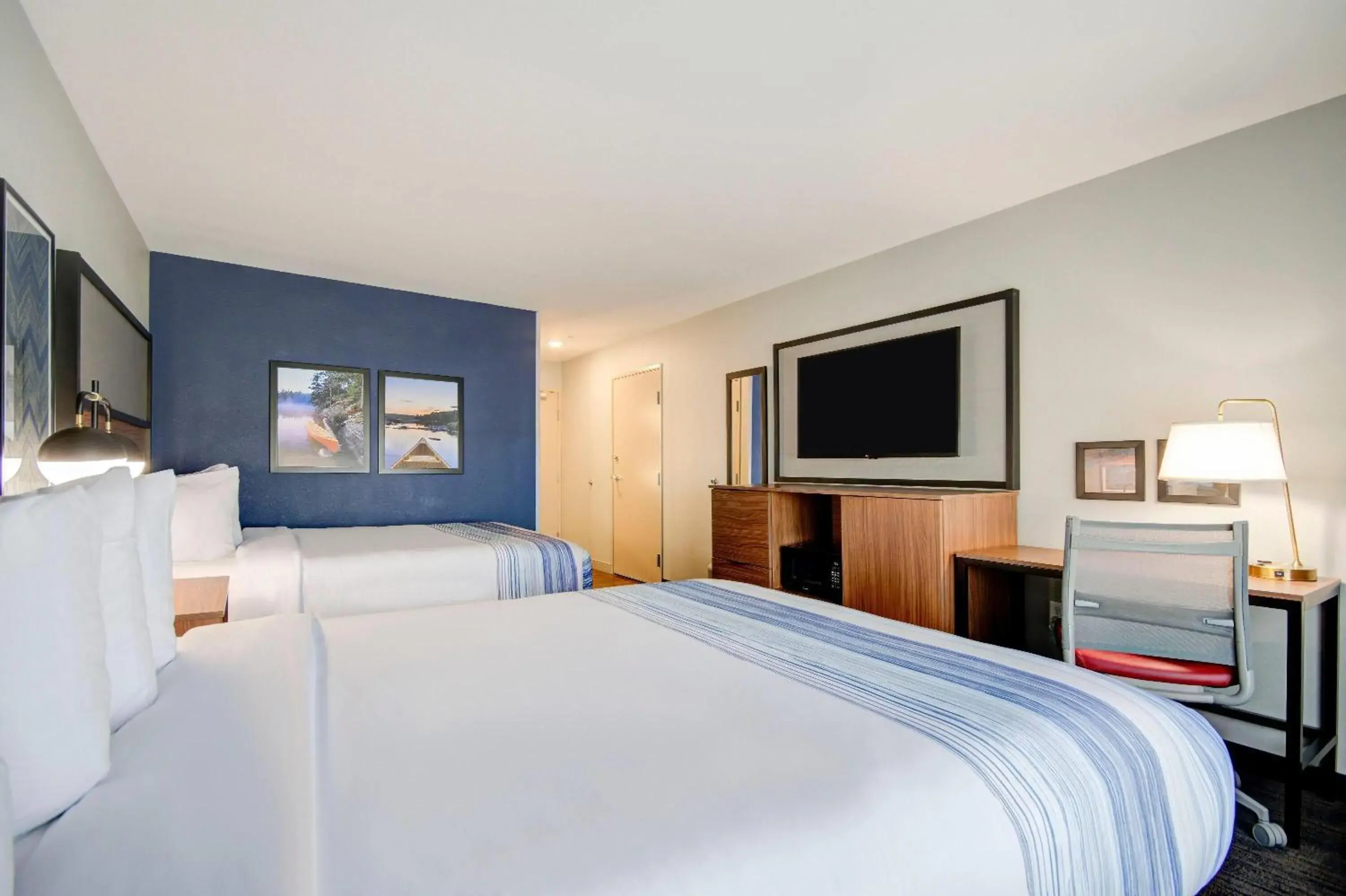 Queen Room with Two Queen Beds - Non-Smoking in AmericInn by Wyndham International Falls Queen Room with Two Queen Beds - Non-Smoking in AmericInn by Wyndham International Falls