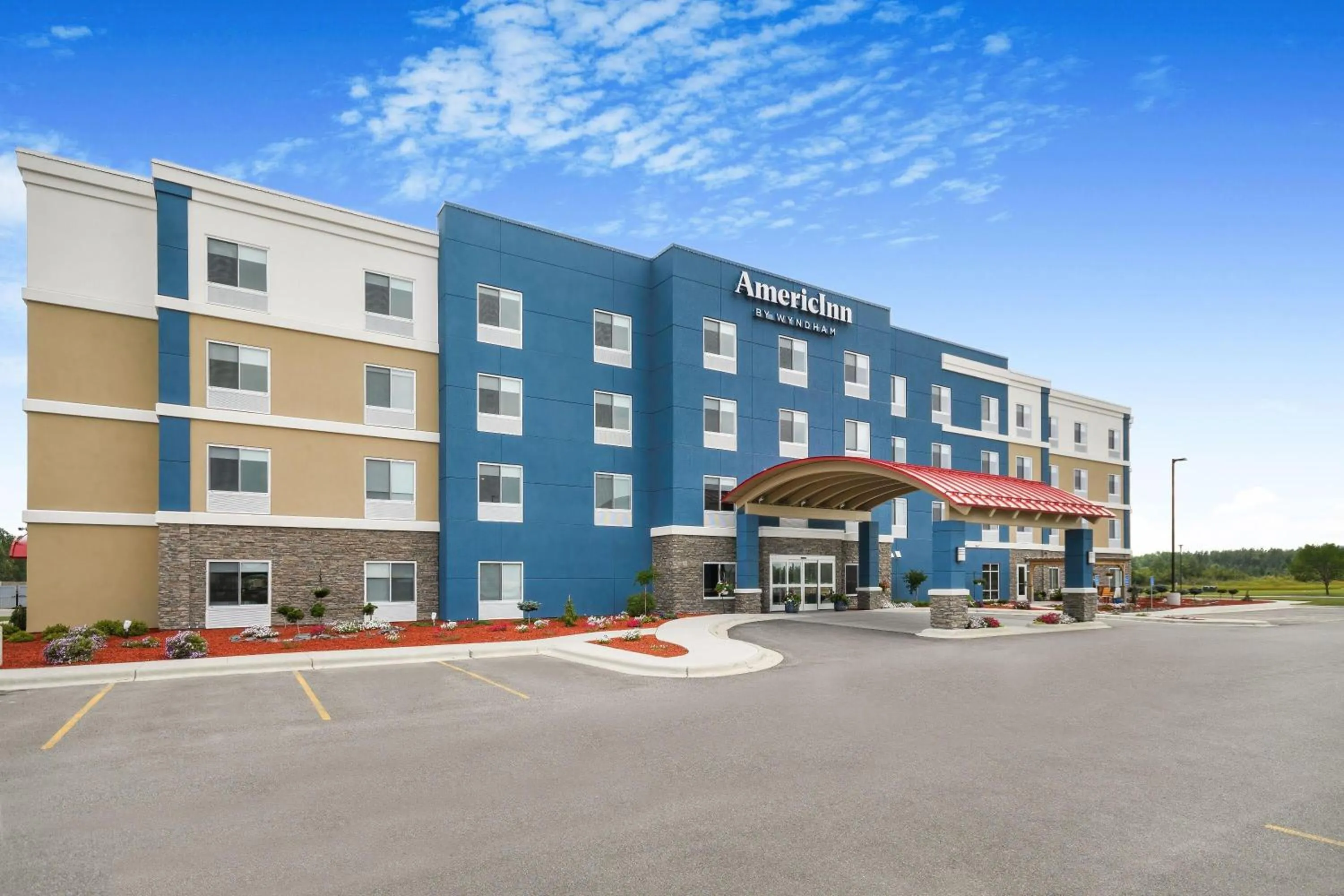 Property building in AmericInn by Wyndham International Falls