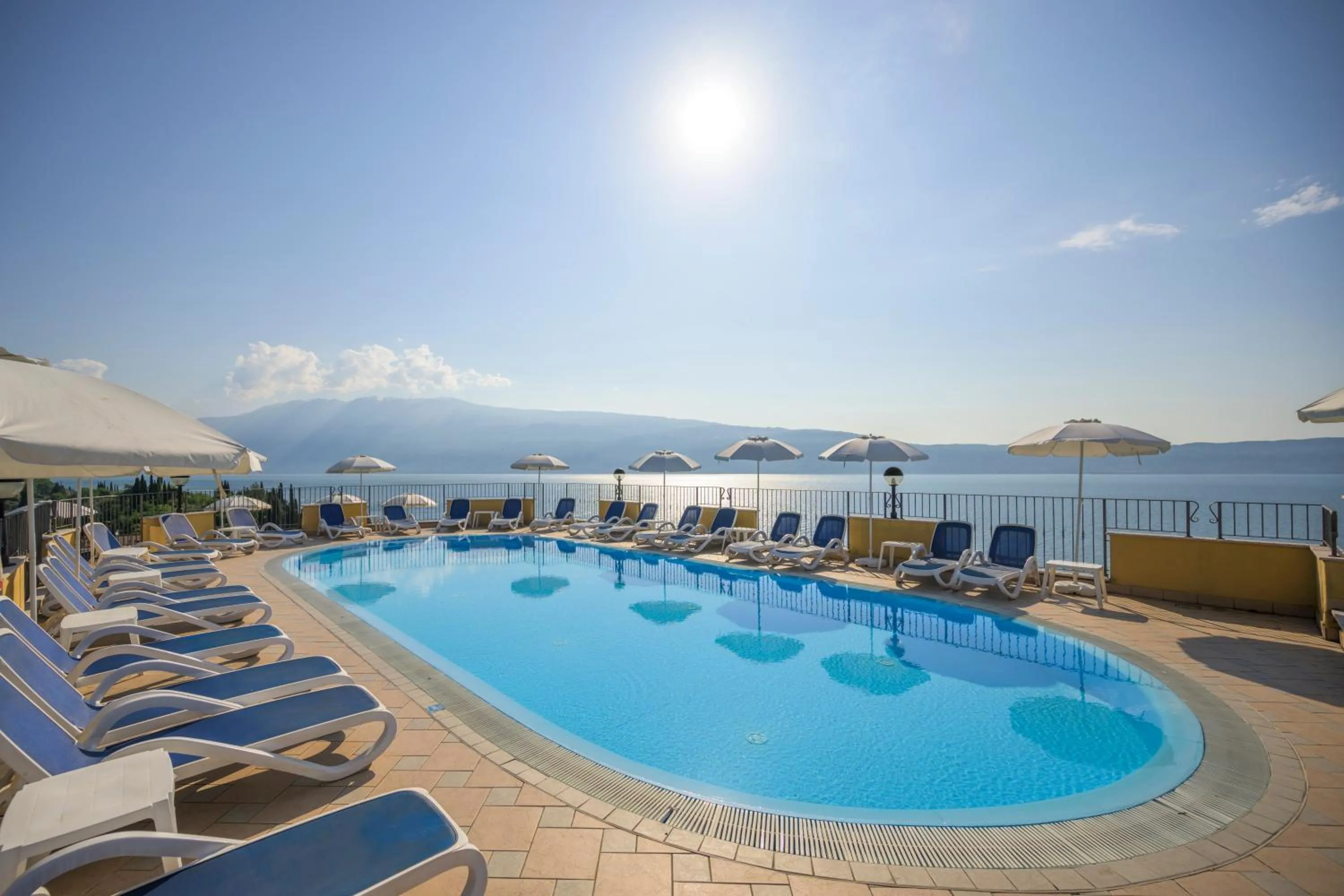 Pool view in All Inclusive Hotel Piccolo Paradiso