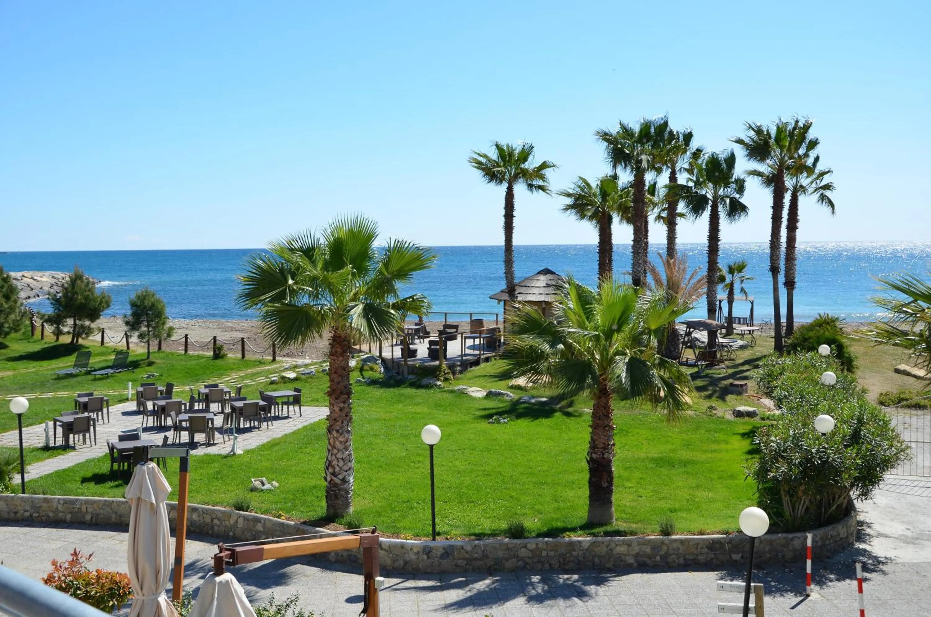 Patio in Aregai Marina Hotel & Residence