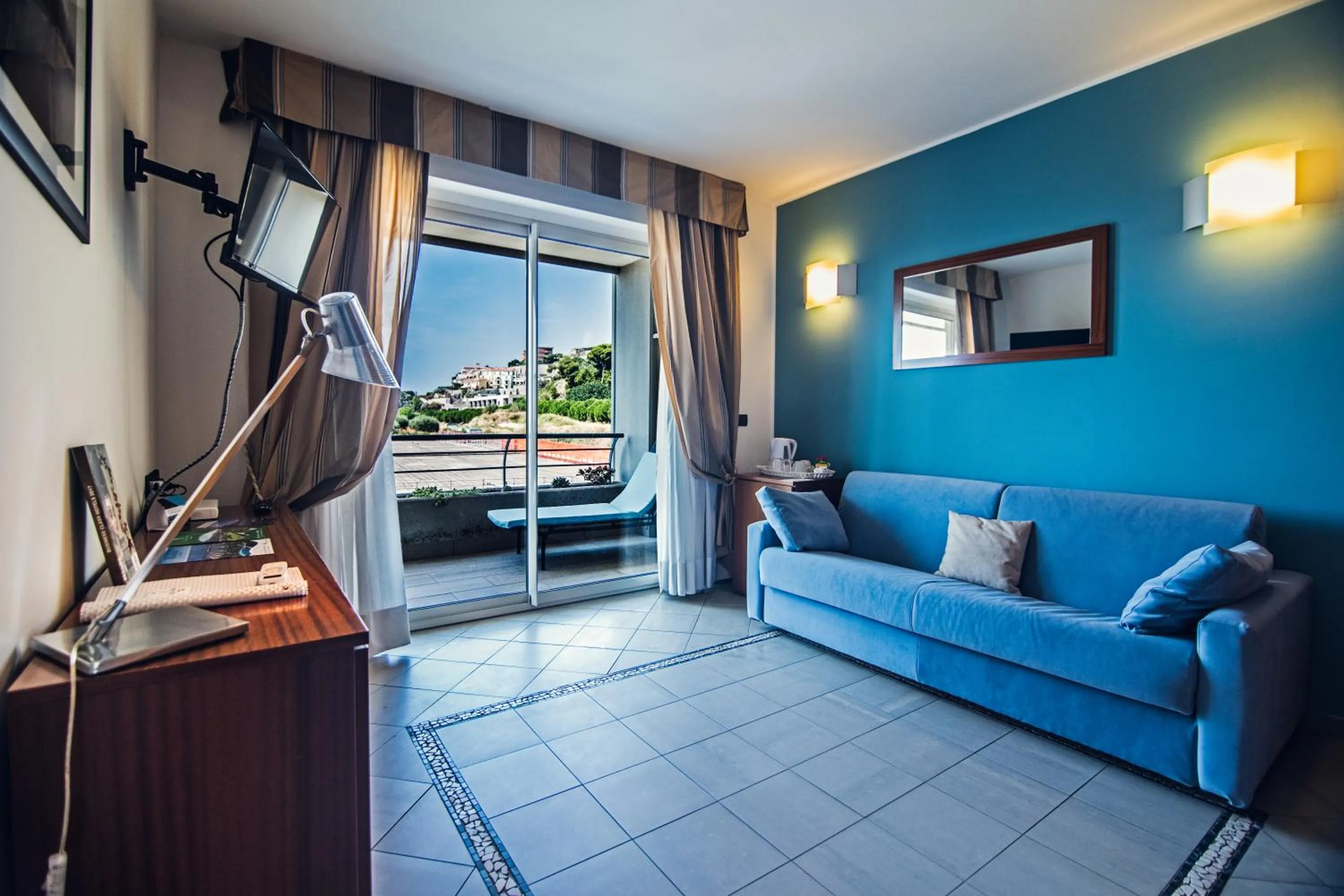 Living room in Aregai Marina Hotel & Residence