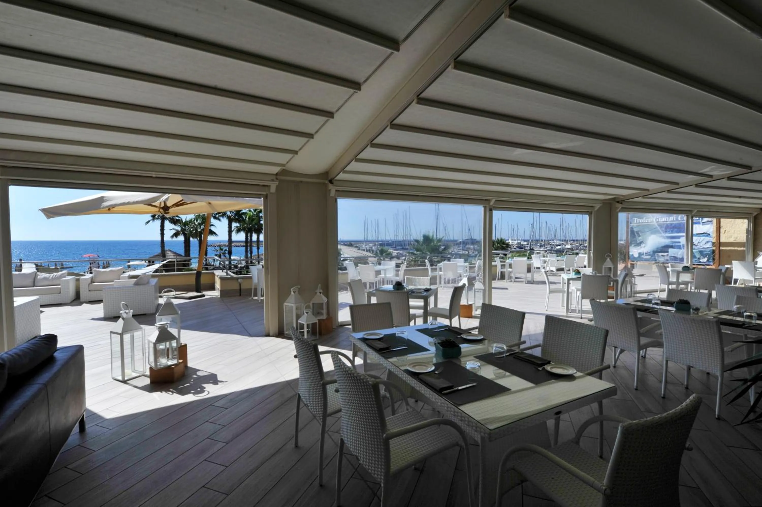 Patio in Aregai Marina Hotel & Residence