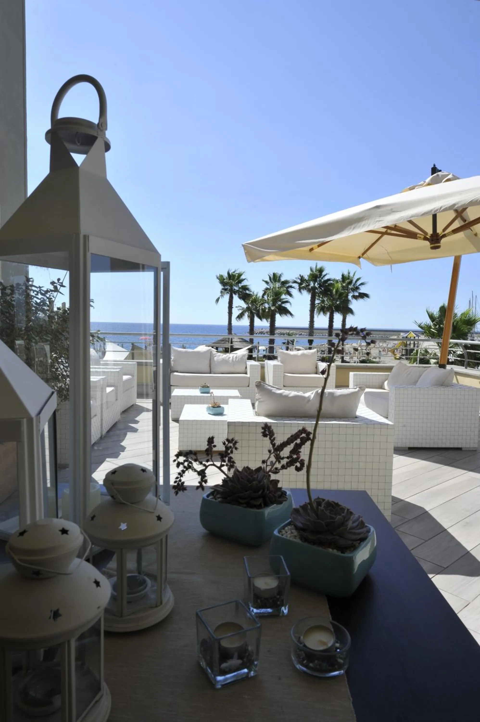 Patio in Aregai Marina Hotel & Residence