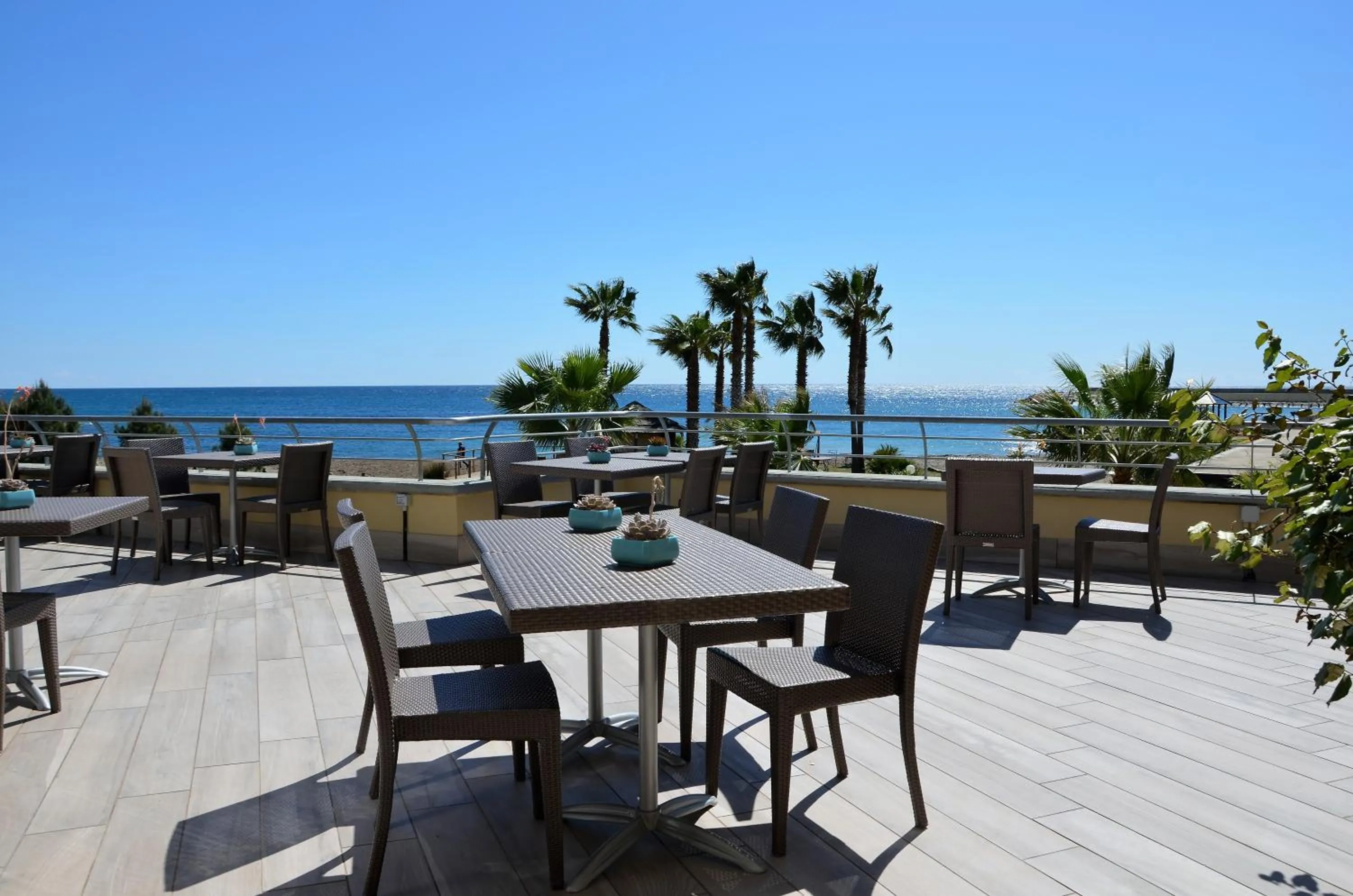 Patio in Aregai Marina Hotel & Residence