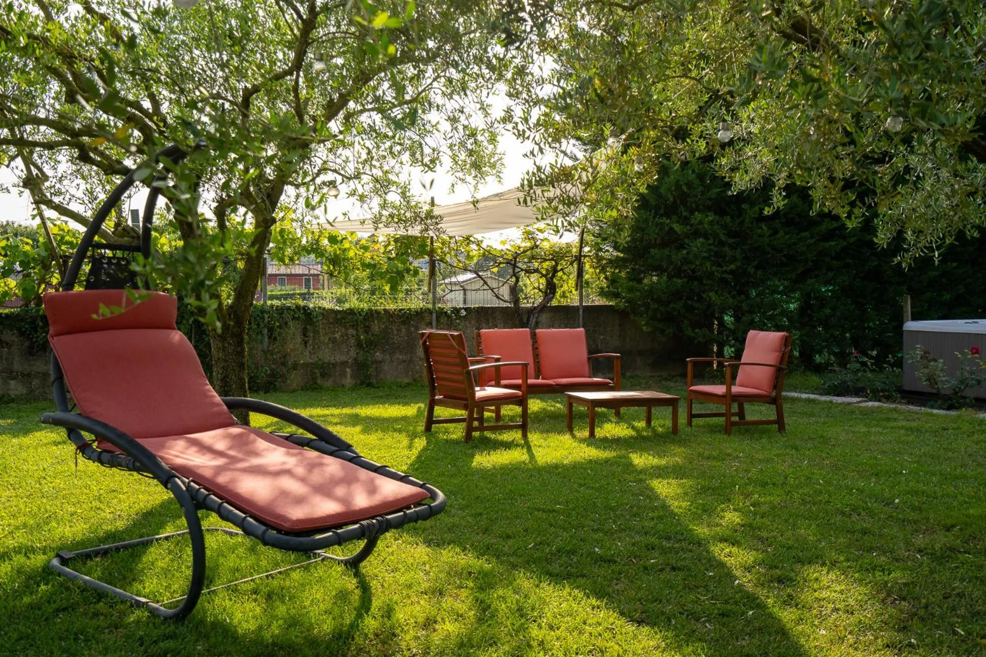 Garden in Agriturismo Al Tralcio