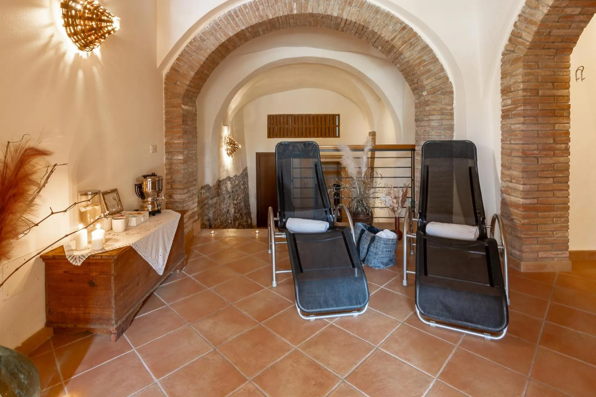 Spa and wellness centre/facilities in Agriturismo Al Tralcio
