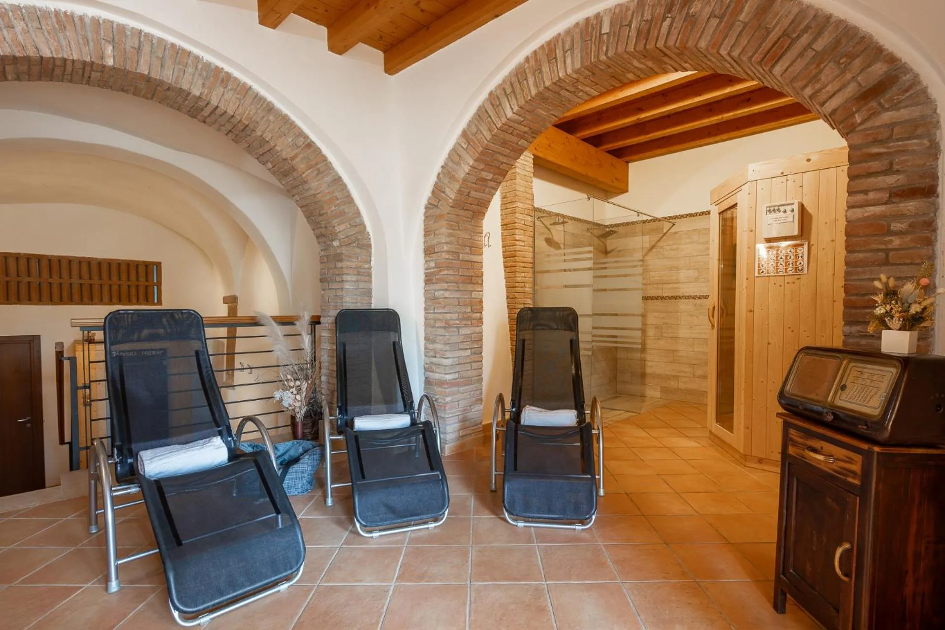 Spa and wellness centre/facilities in Agriturismo Al Tralcio