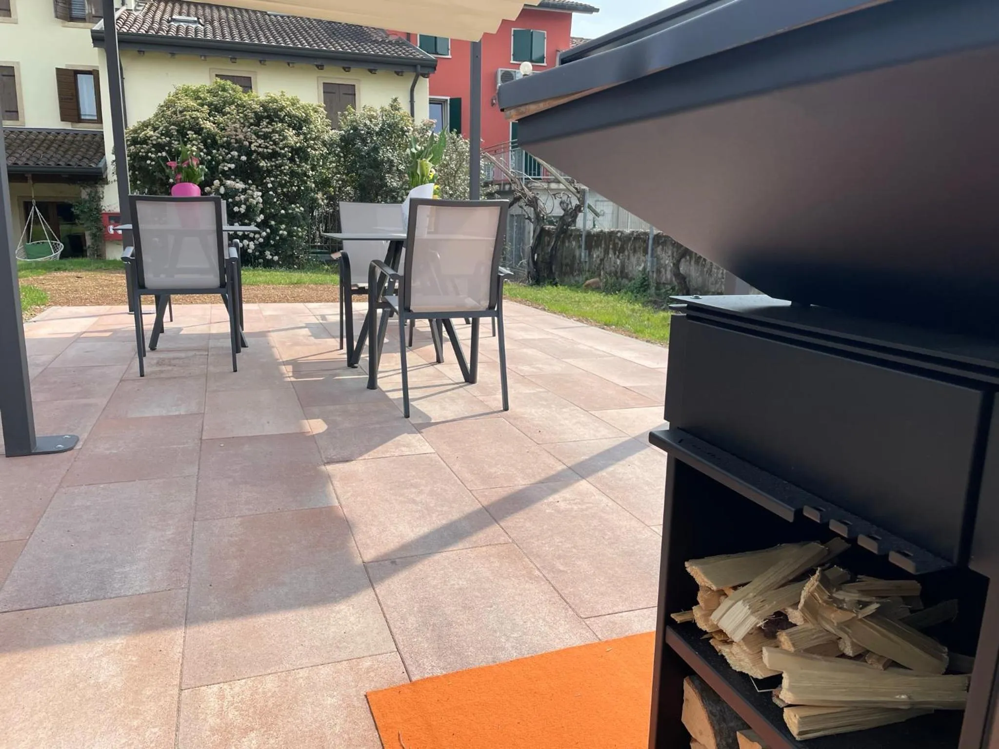 BBQ facilities in Agriturismo Al Tralcio
