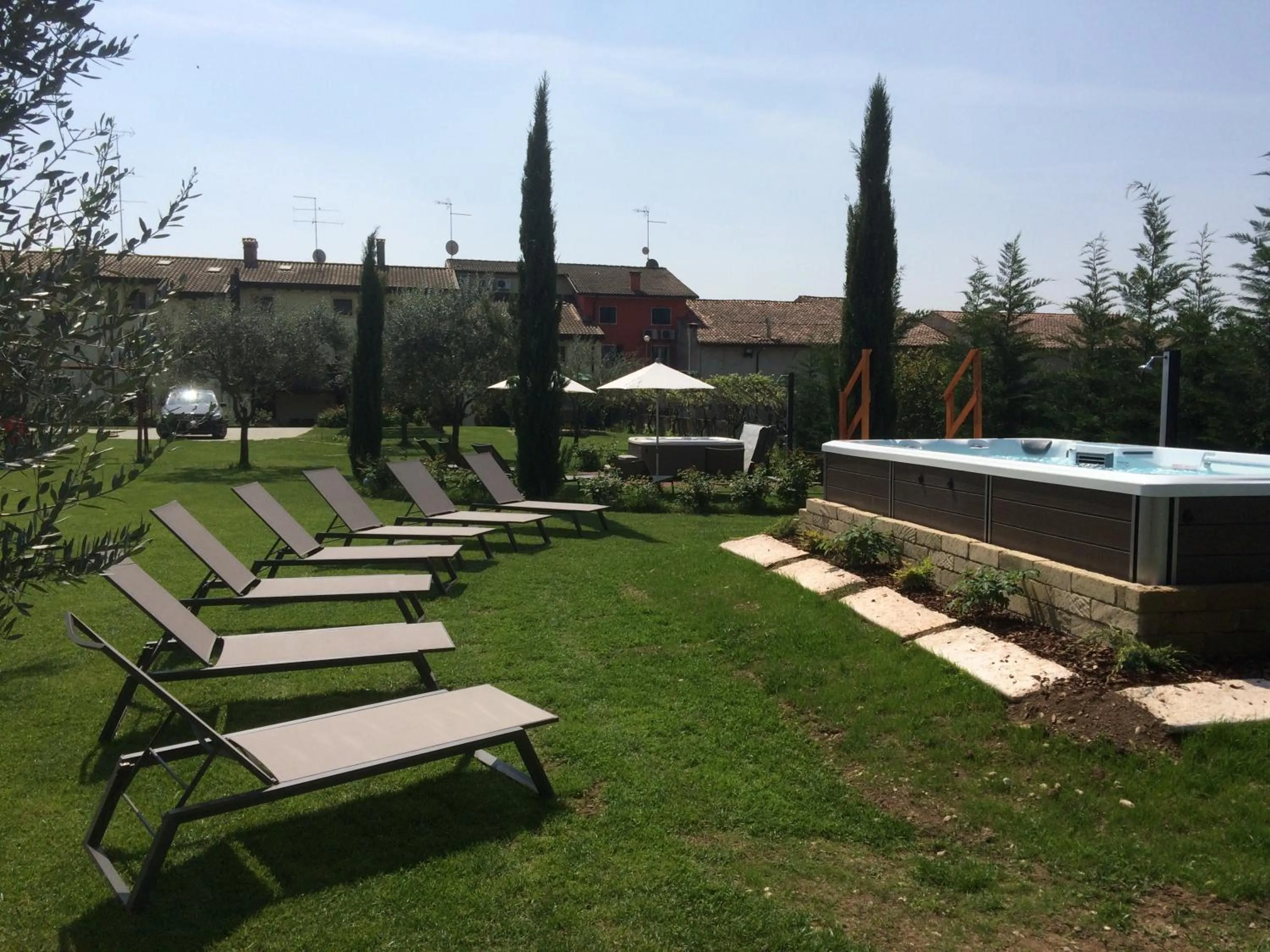 Garden in Agriturismo Al Tralcio