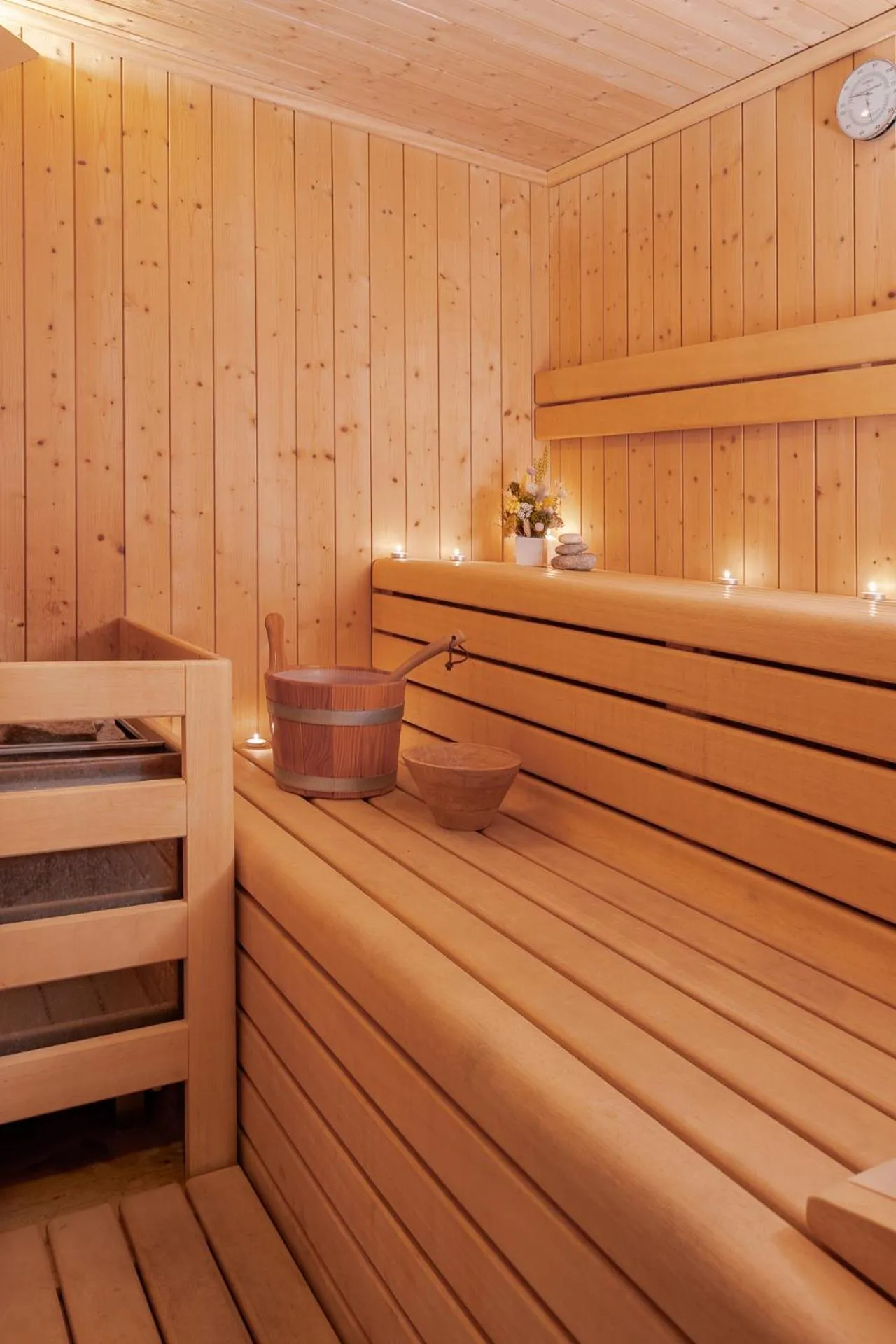 Sauna in Agriturismo Al Tralcio