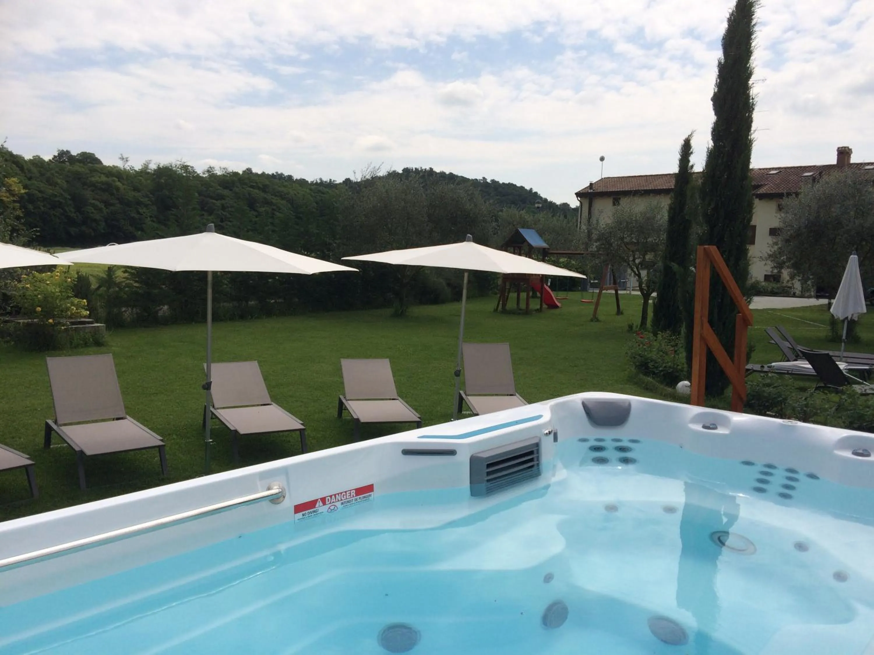 Garden in Agriturismo Al Tralcio