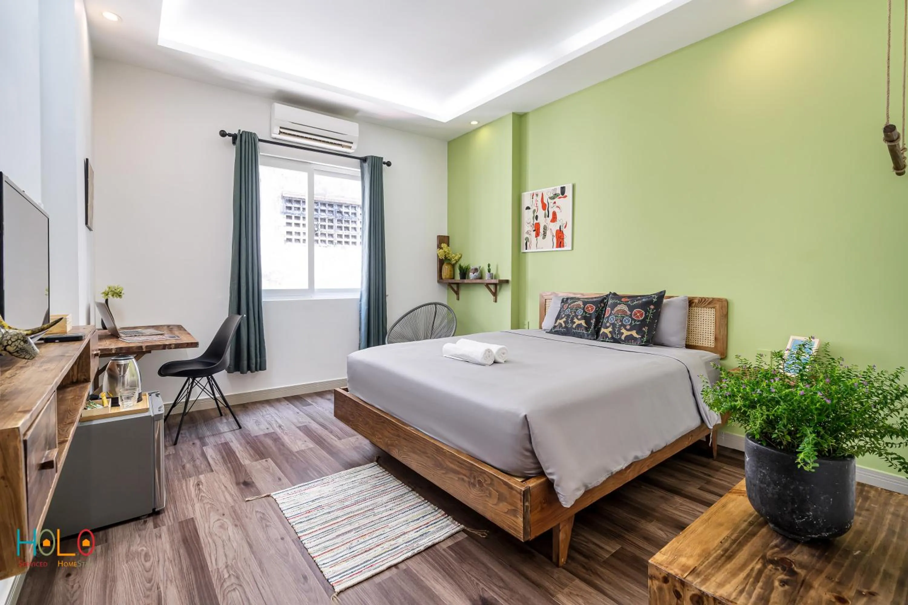 Bed in HoLo Central Saigon - Serviced HomeStay