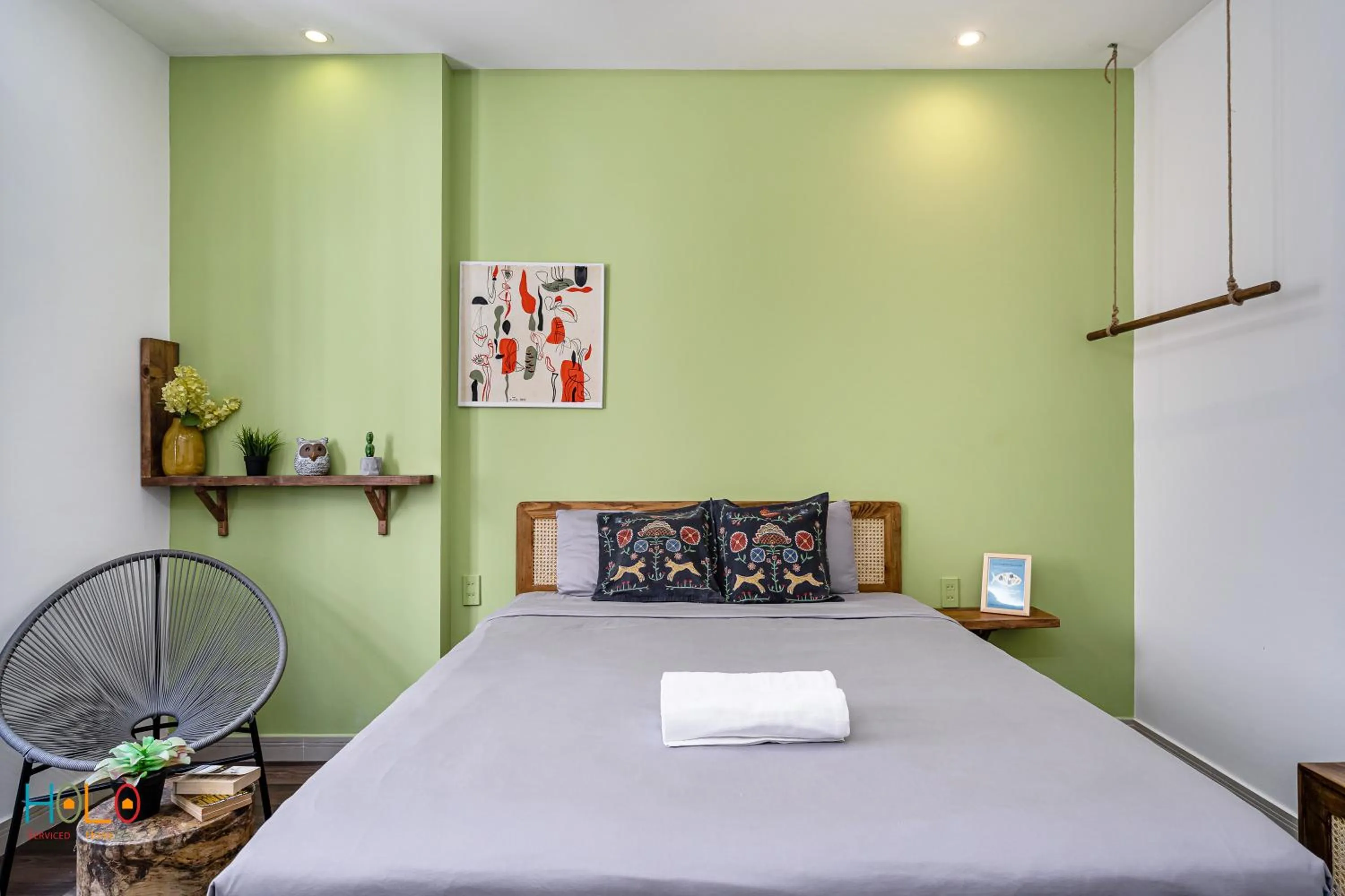 Bed in HoLo Central Saigon - Serviced HomeStay