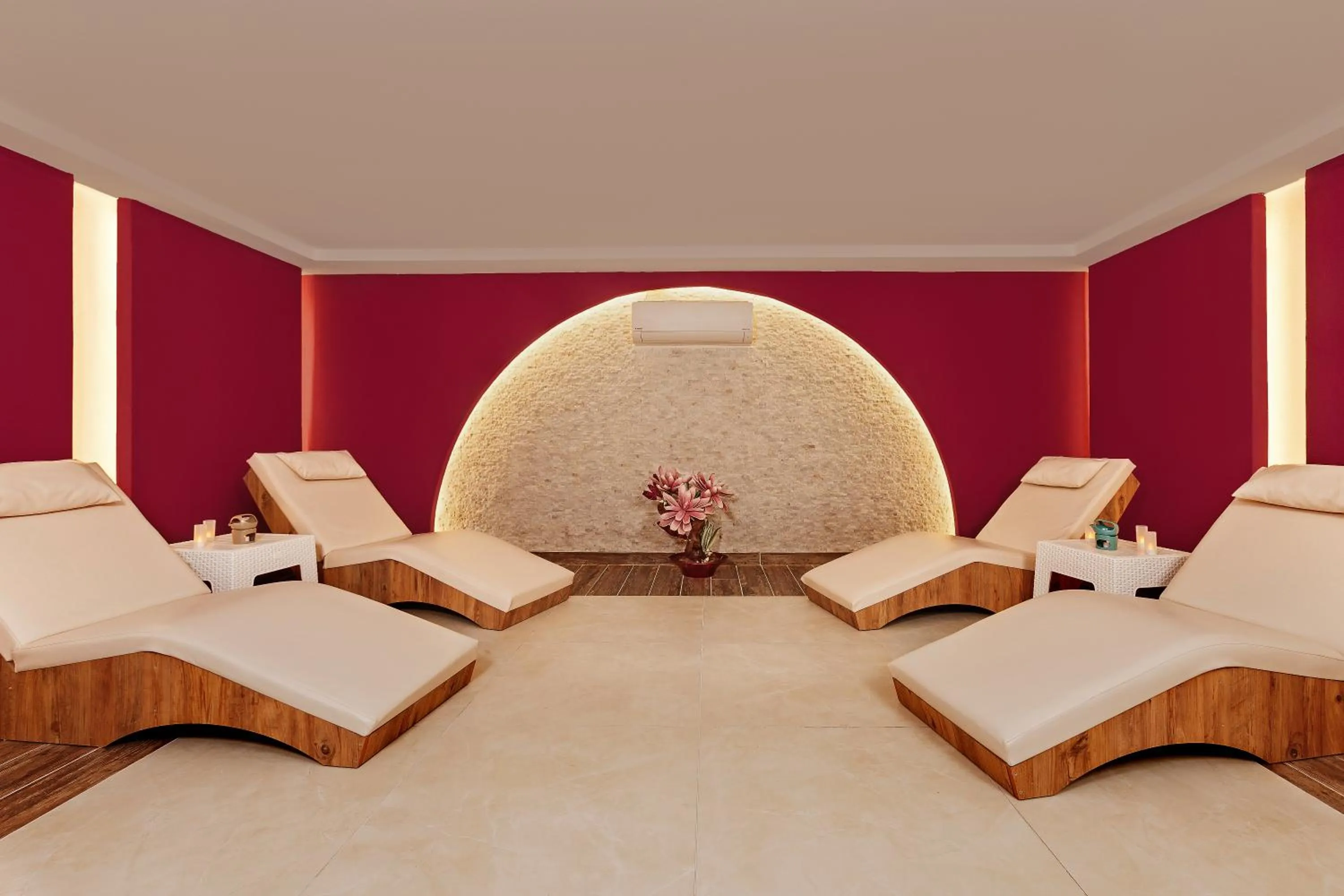 Spa and wellness centre/facilities, Bed in Optimum Luxury Hotel&Spa