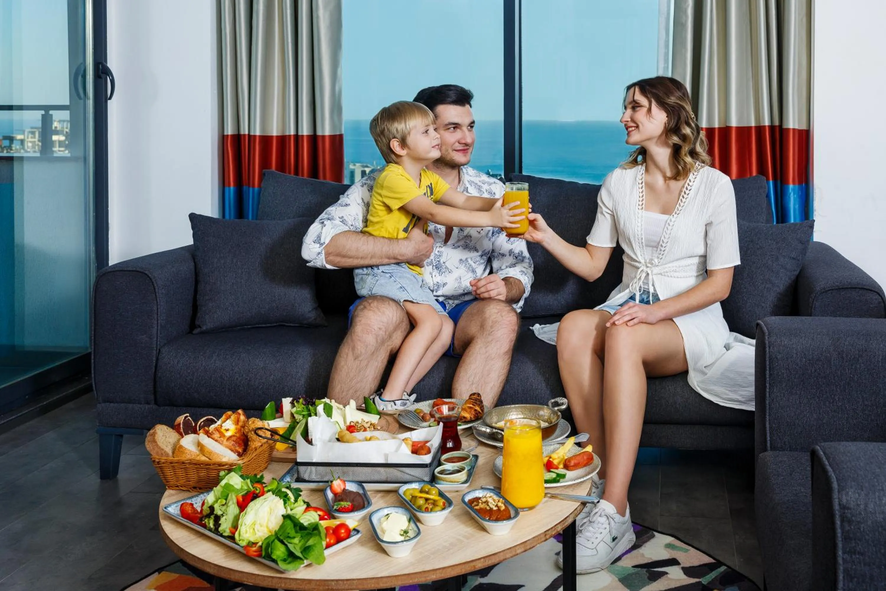 Communal lounge/ TV room in Optimum Luxury Hotel&Spa