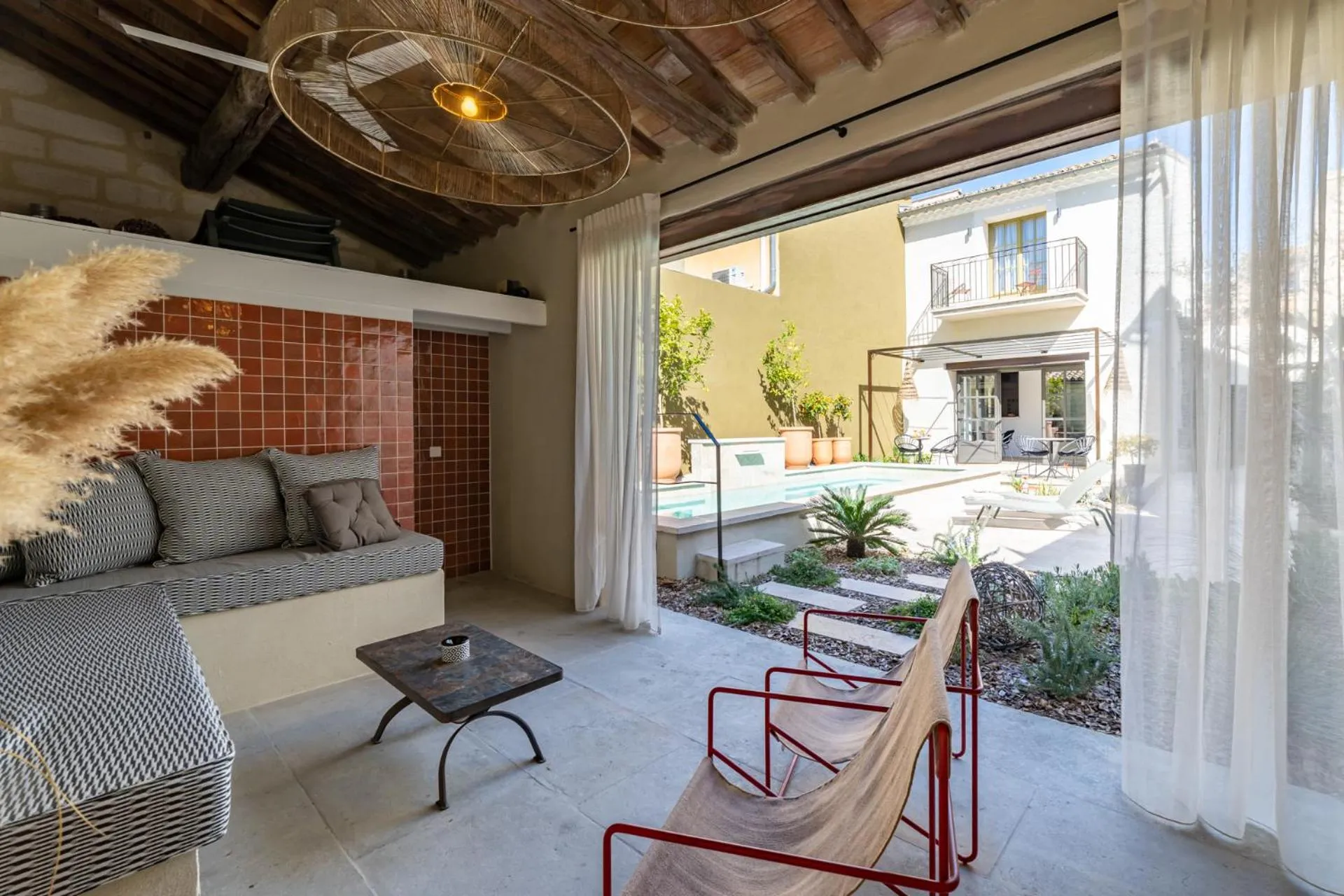 Garden view in Marcelle en Camargue