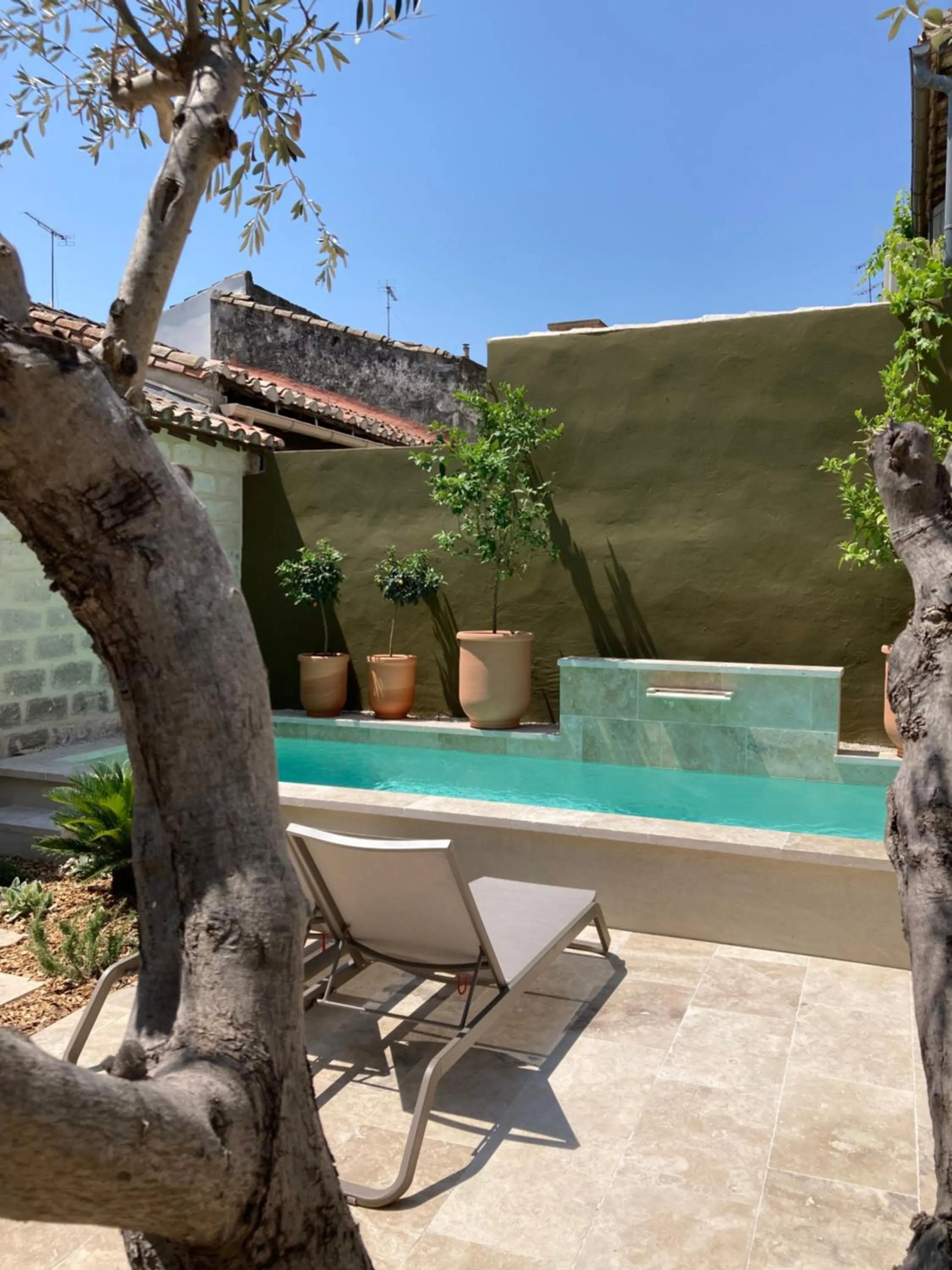 Swimming pool in Marcelle en Camargue