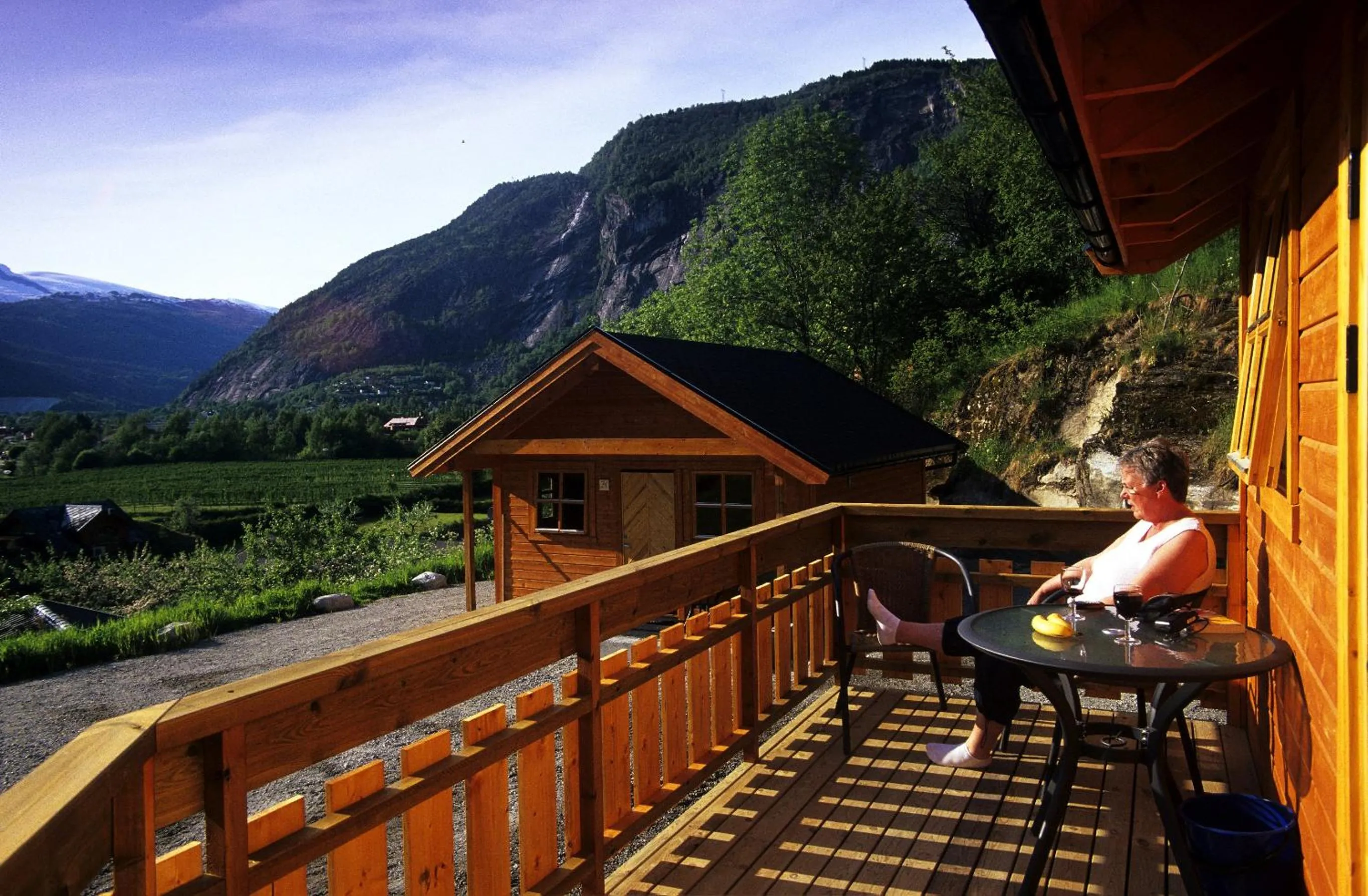 Patio in Gaupnetunet Hotell og Hytter