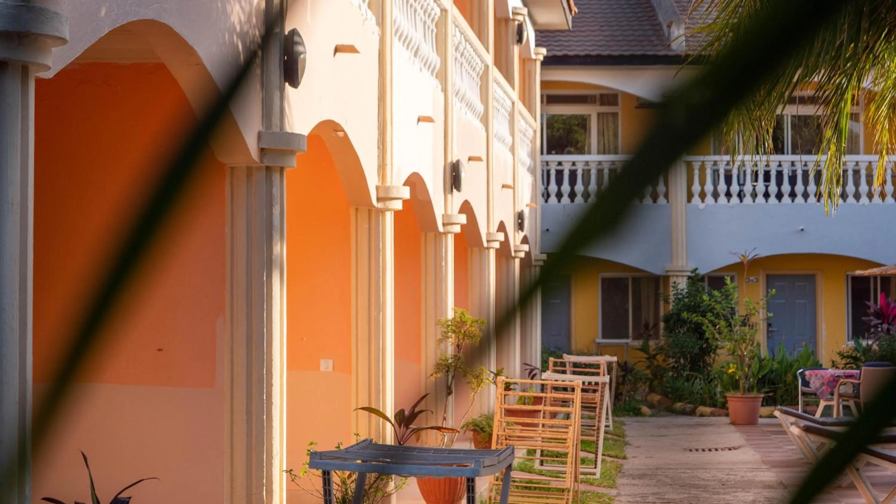 Garden view in Cape Point Hotel