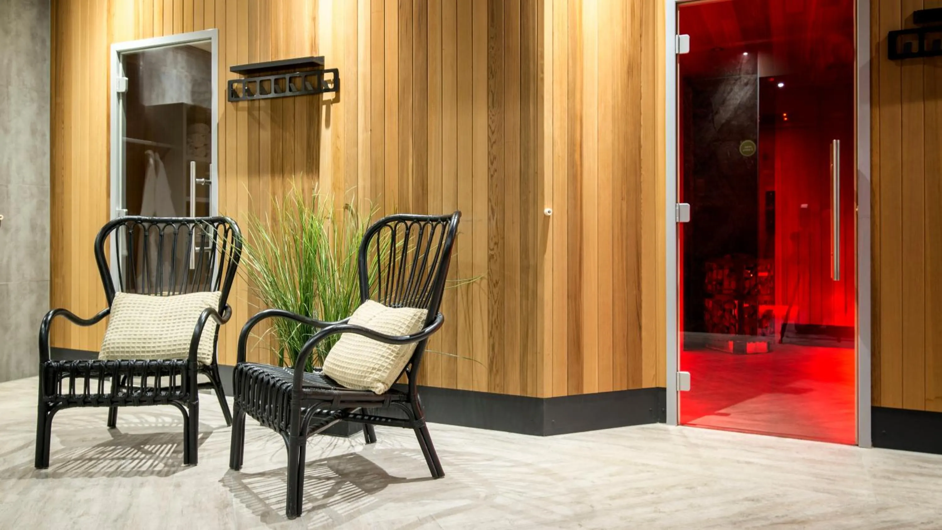 Sauna in Strandhotel Golfzang