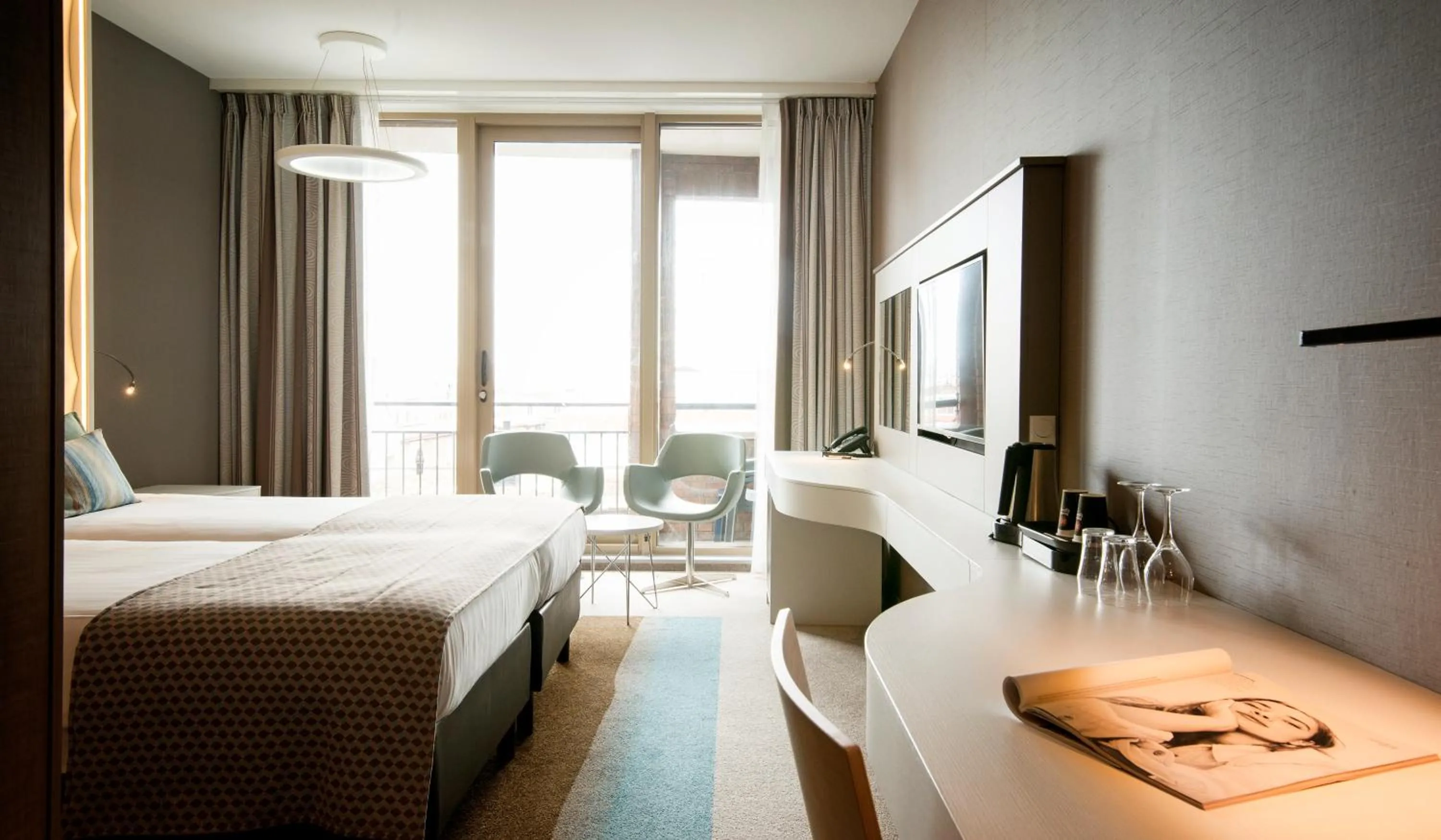 Bed in Strandhotel Golfzang