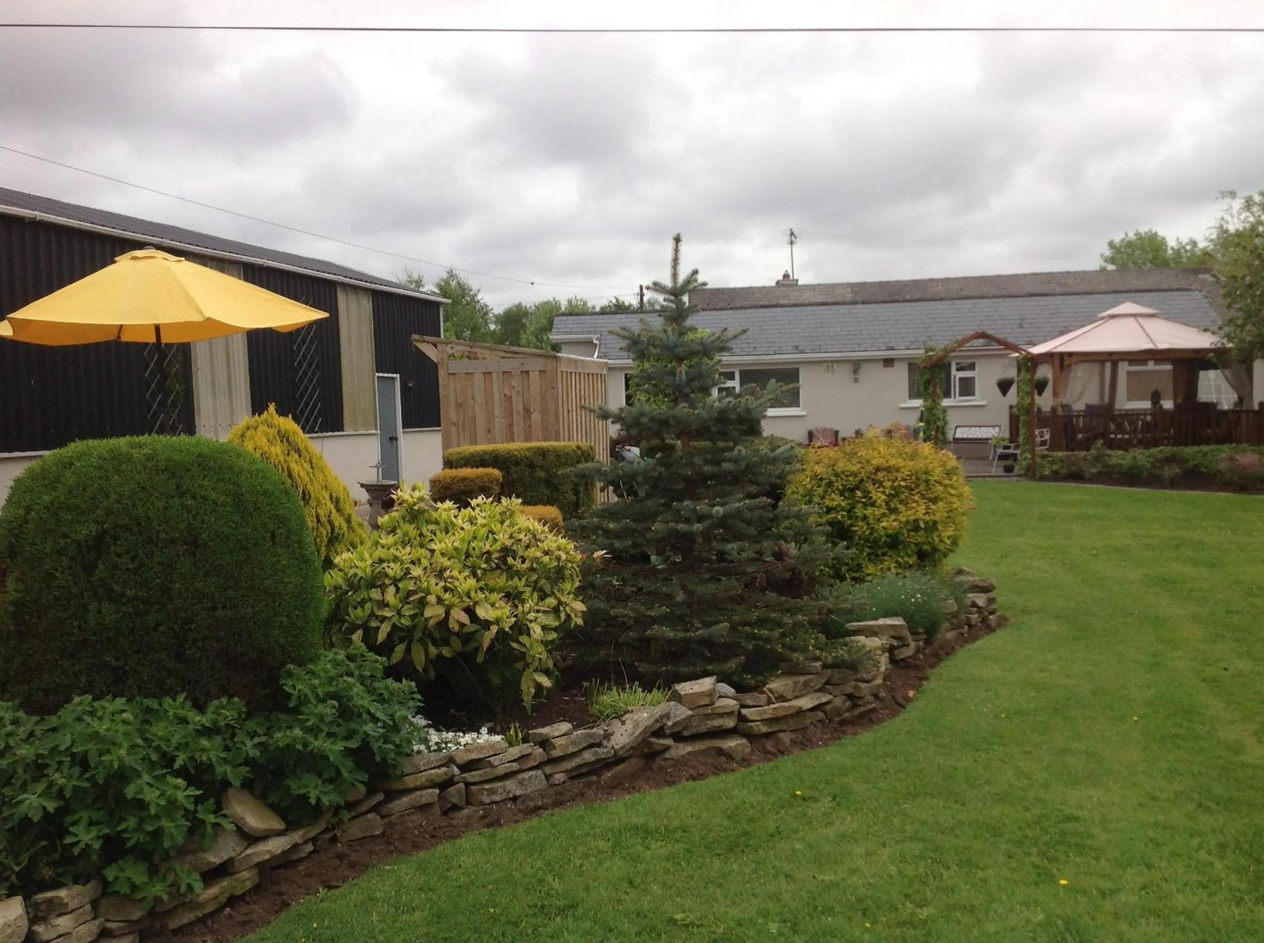 Bird's eye view in Barrow View B&B continental breakfast