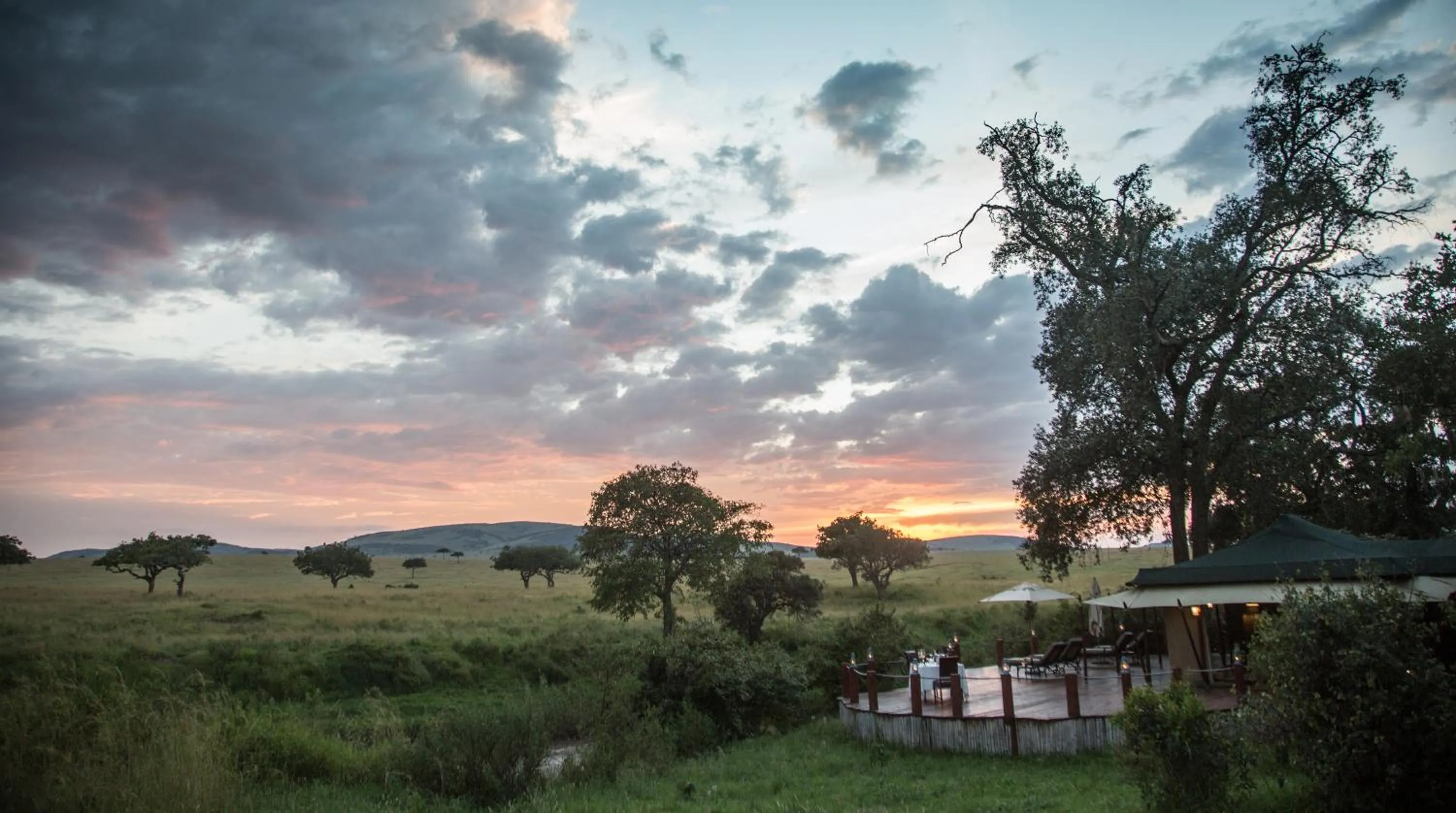Natural landscape in Elewana Sand River Mara