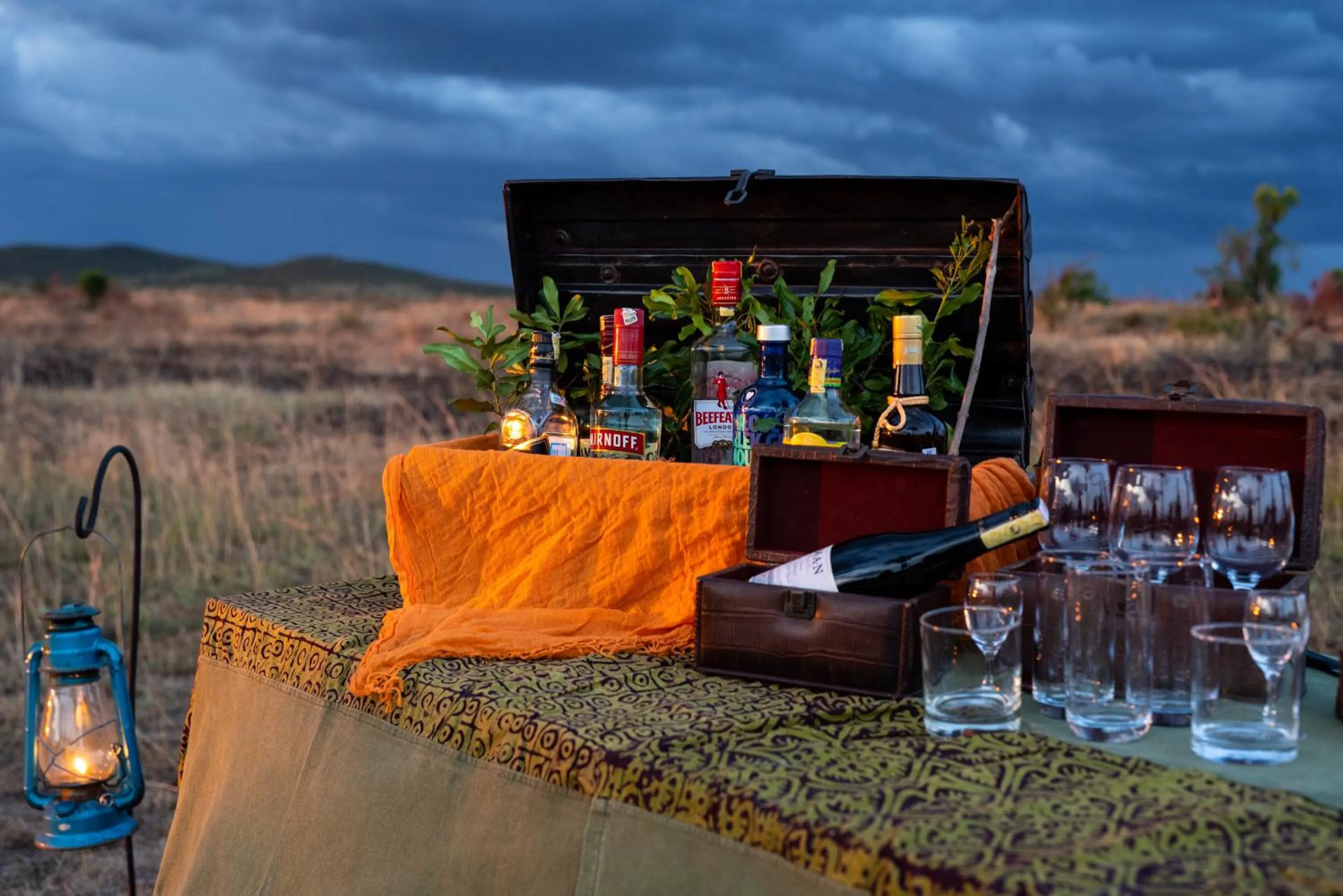 Drinks in Elewana Sand River Mara