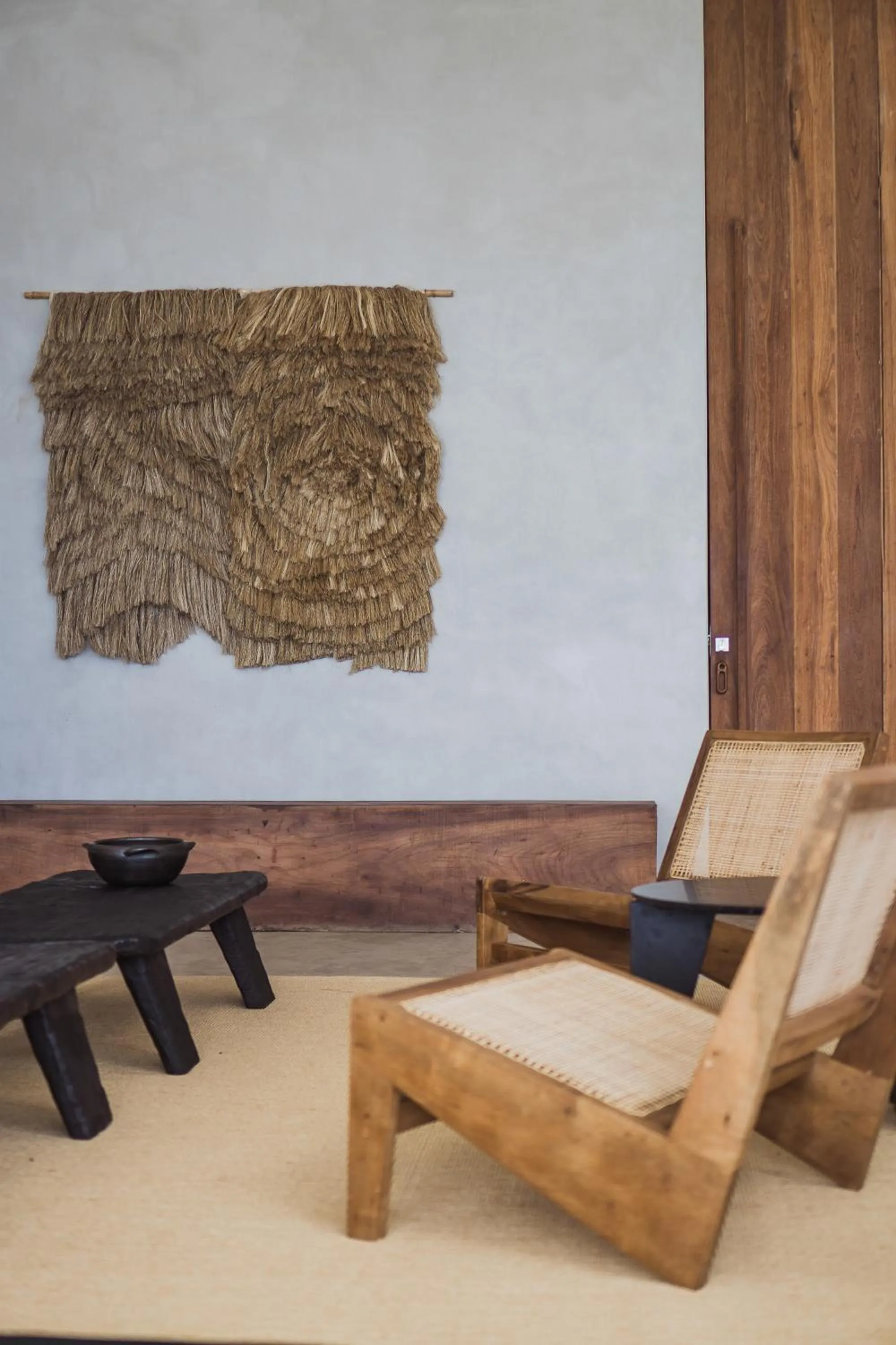 Seating area in KA BRU 1100 Boutique Hotel