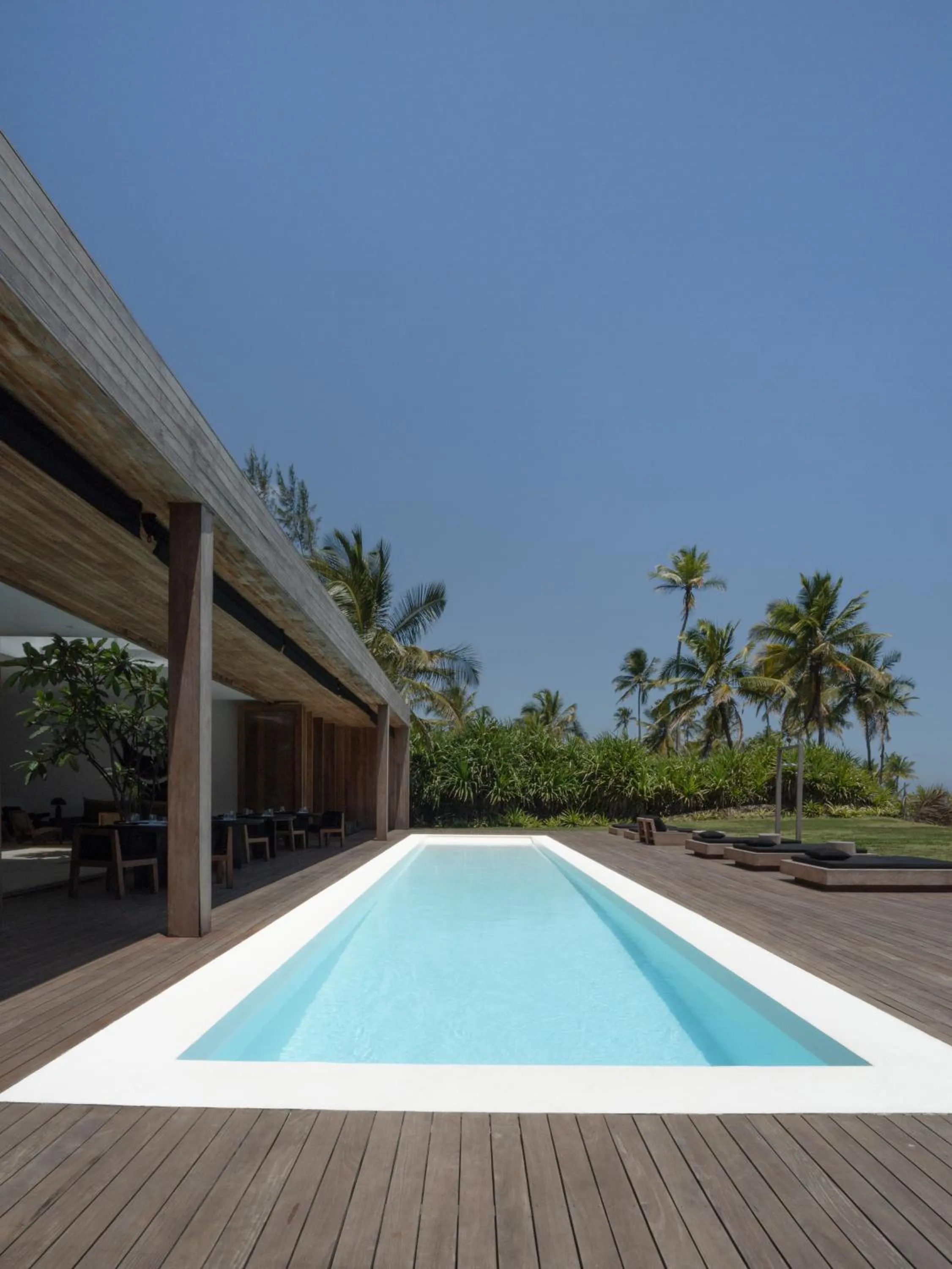 Pool view in KA BRU 1100 Boutique Hotel